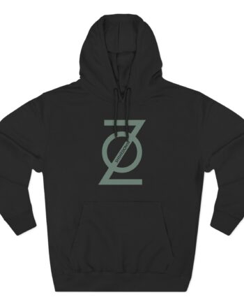 Shinedown Secondary Z Logo Three-Panel Fleece Hoodie