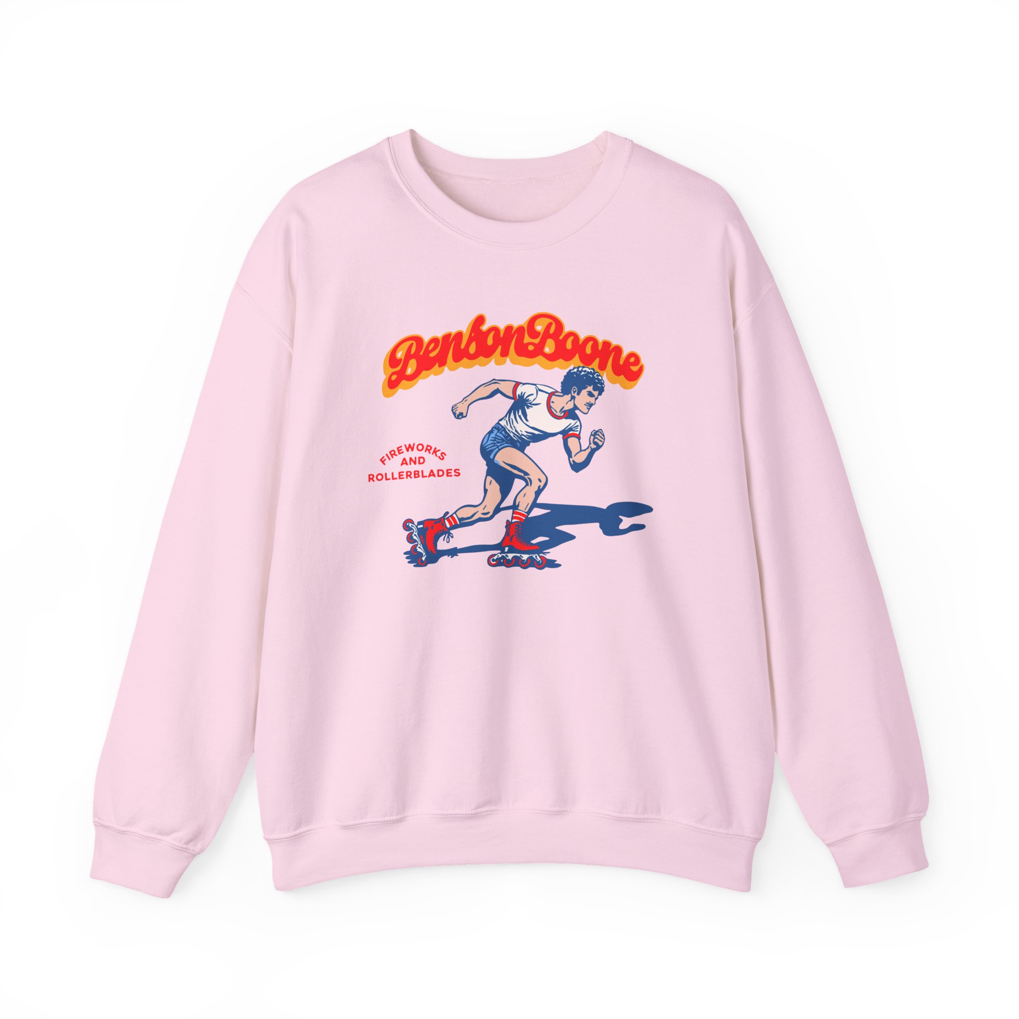 Benson Boone Rollerblading Benny Unisex Heavy Blendâ„¢ Crewneck Sweatshirt