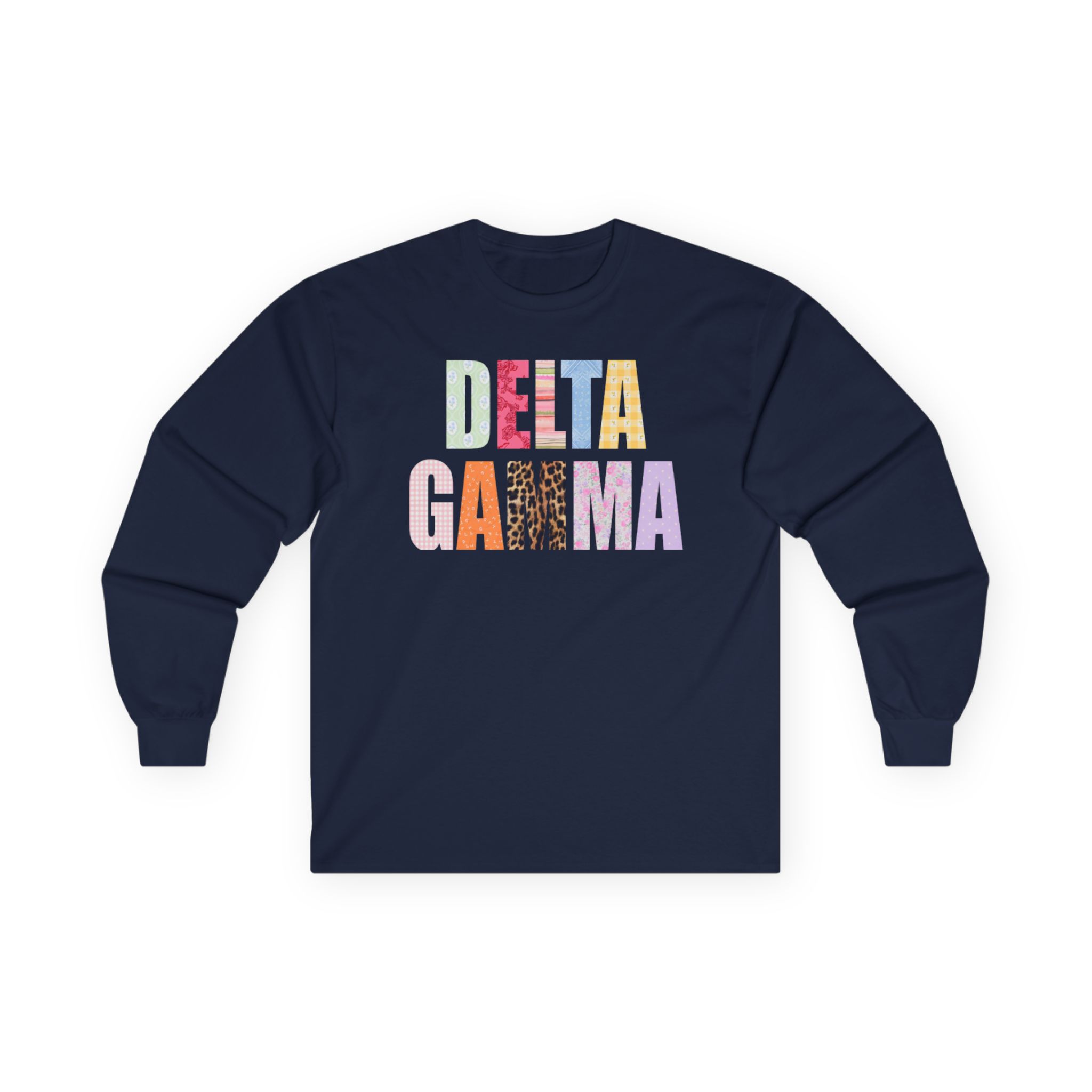Delta Gamma Scrapbook Sorority Unisex Ultra Cotton Long Sleeve Tee