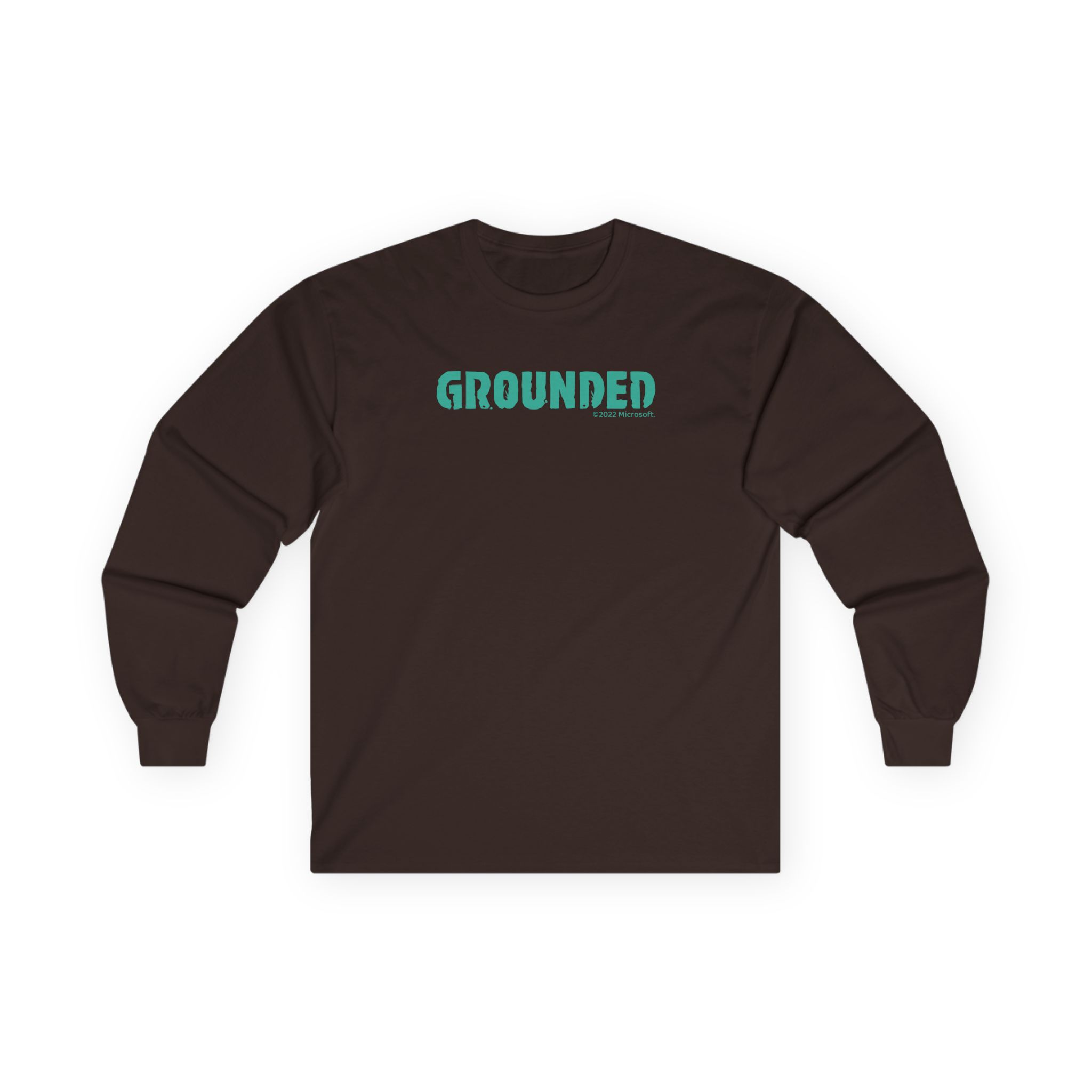 Grounded Logo Unisex Ultra Cotton Long Sleeve Tee