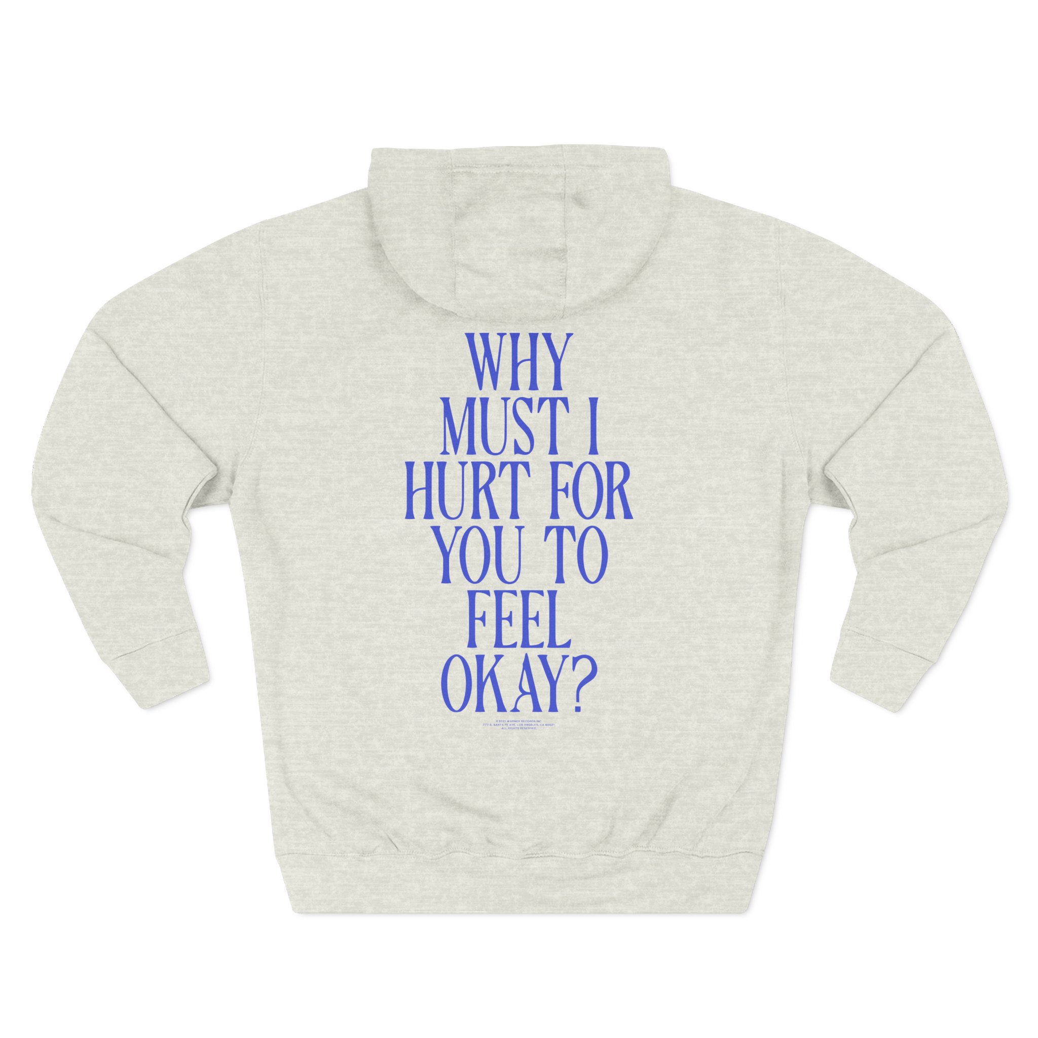 Joshua Bassett Why Must I Hurt Three-Panel Fleece Hoodie