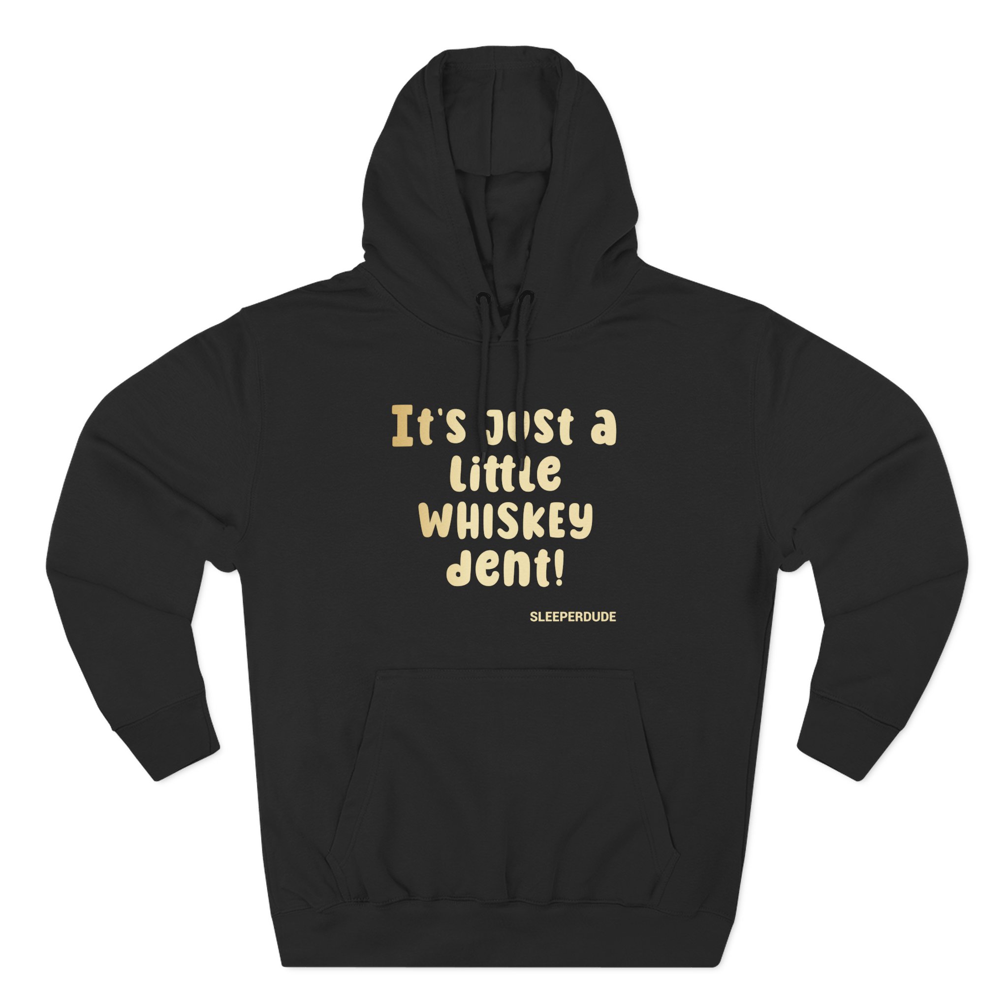 Sleeperdude Whiskey Dent Three-Panel Fleece Hoodie