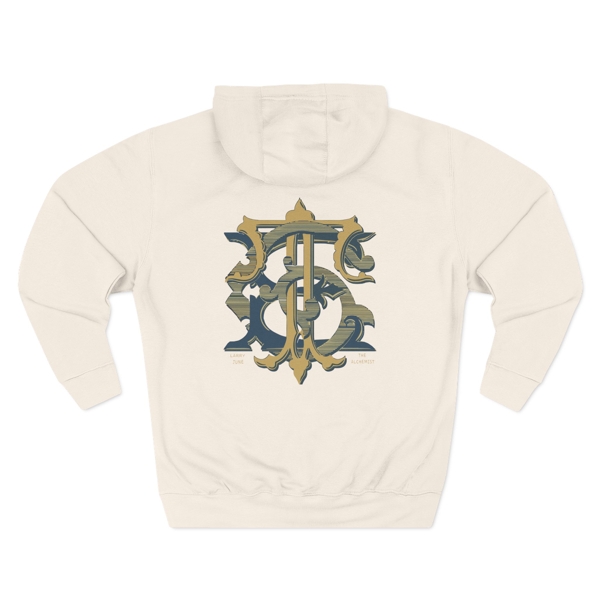 Larry June Tge Spa Three-Panel Fleece Hoodie