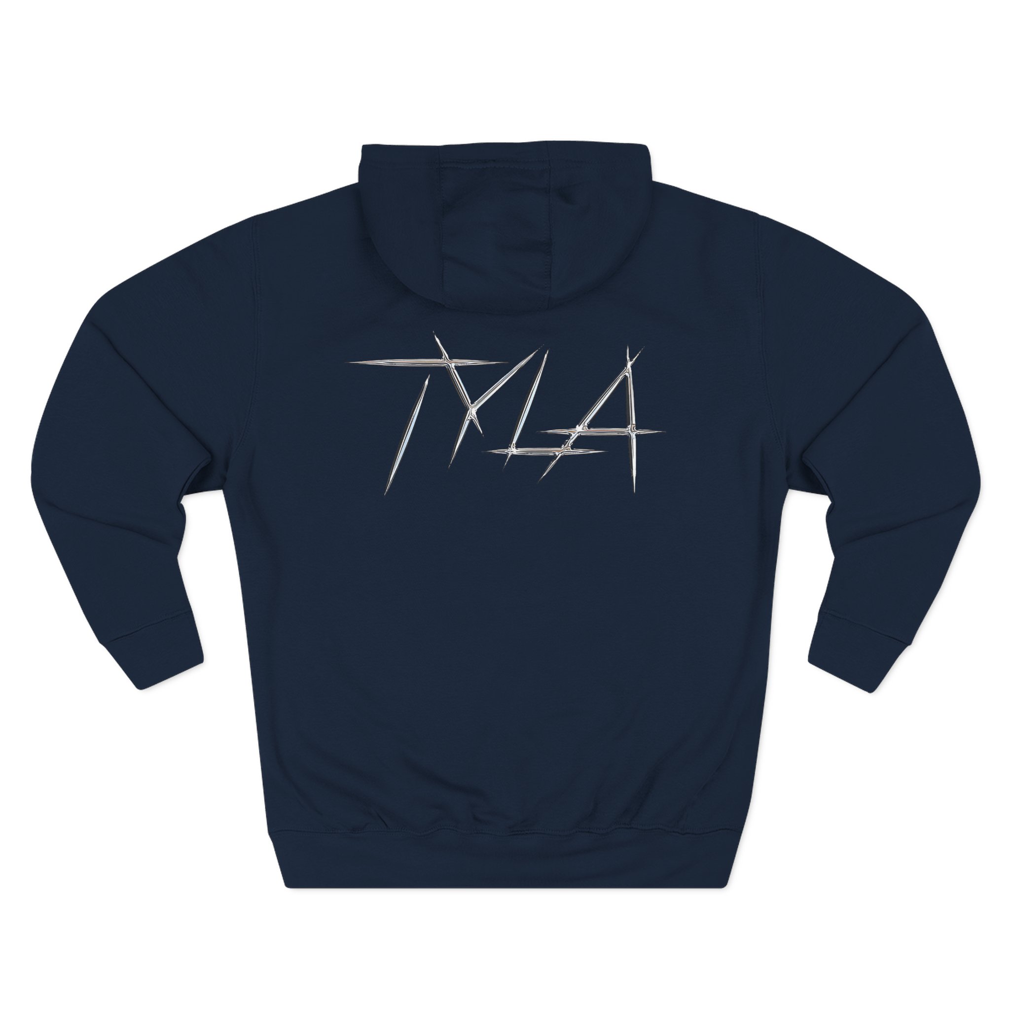 Tyla Three-Panel Fleece Hoodie