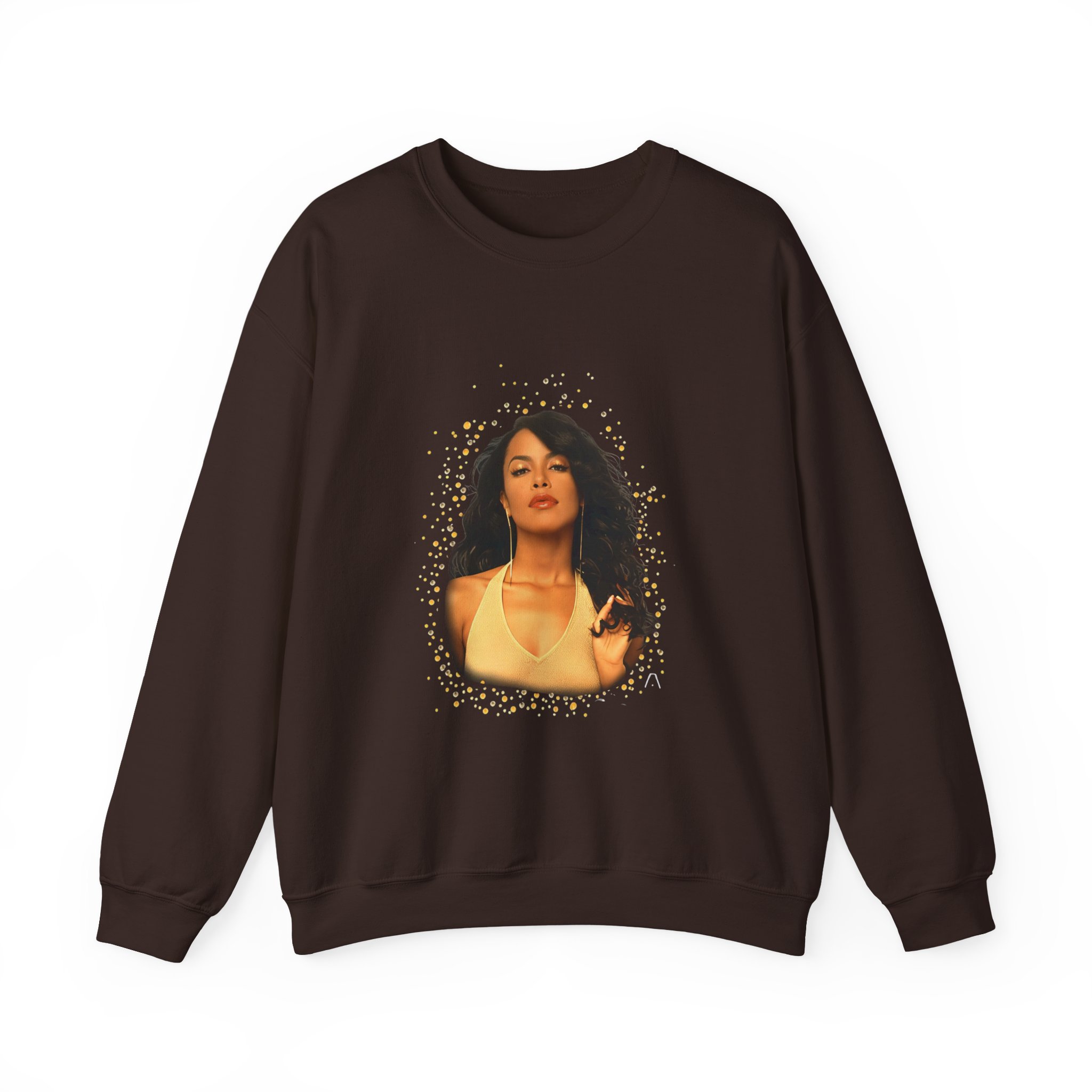 Aaliyah Self Titled Portrait Unisex Heavy Blendâ„¢ Crewneck Sweatshirt