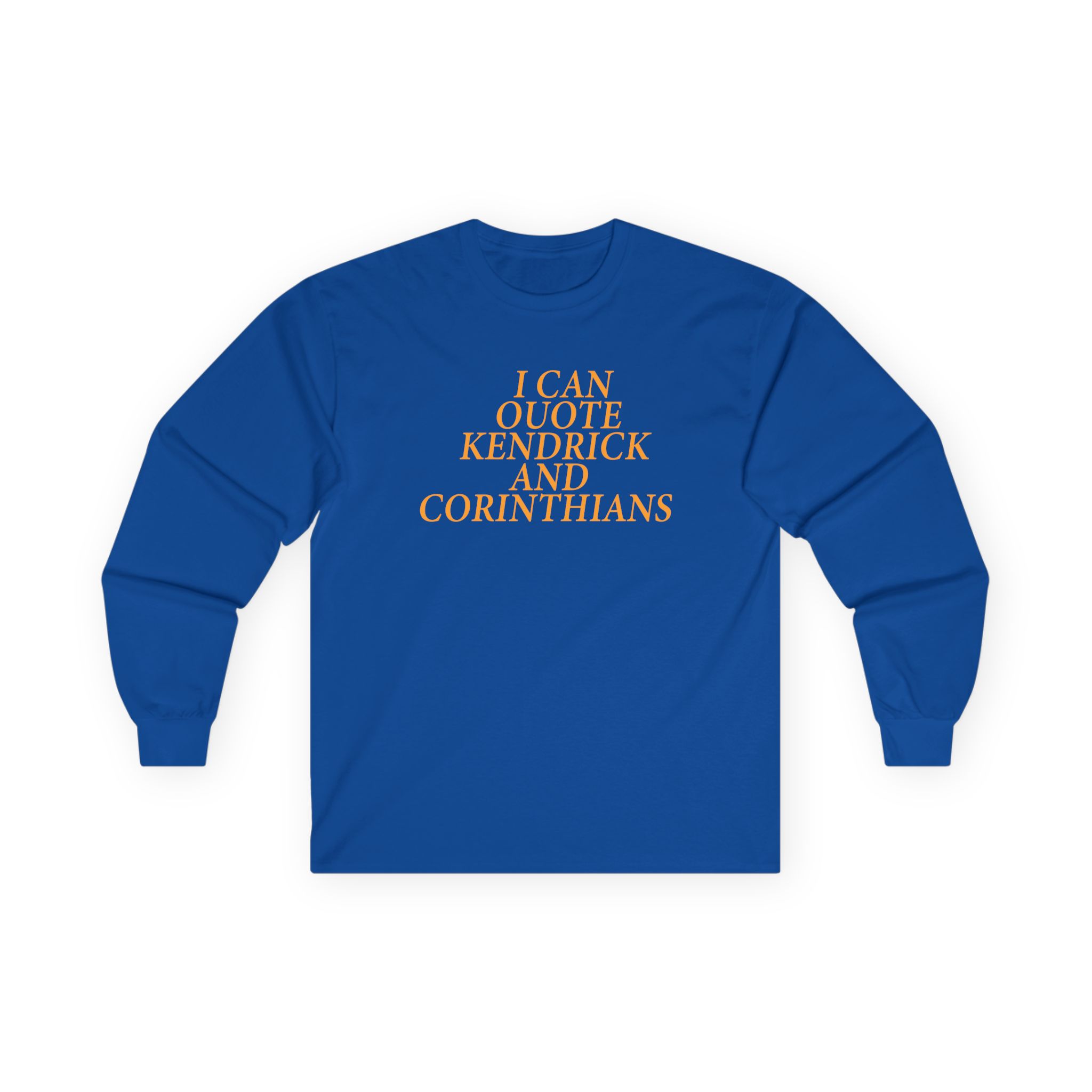 Lecrae Kendrick and Corinthians Unisex Ultra Cotton Long Sleeve Tee