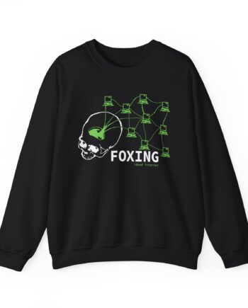 Foxing Dead Internet Unisex Heavy Blend™ Crewneck Sweatshirt