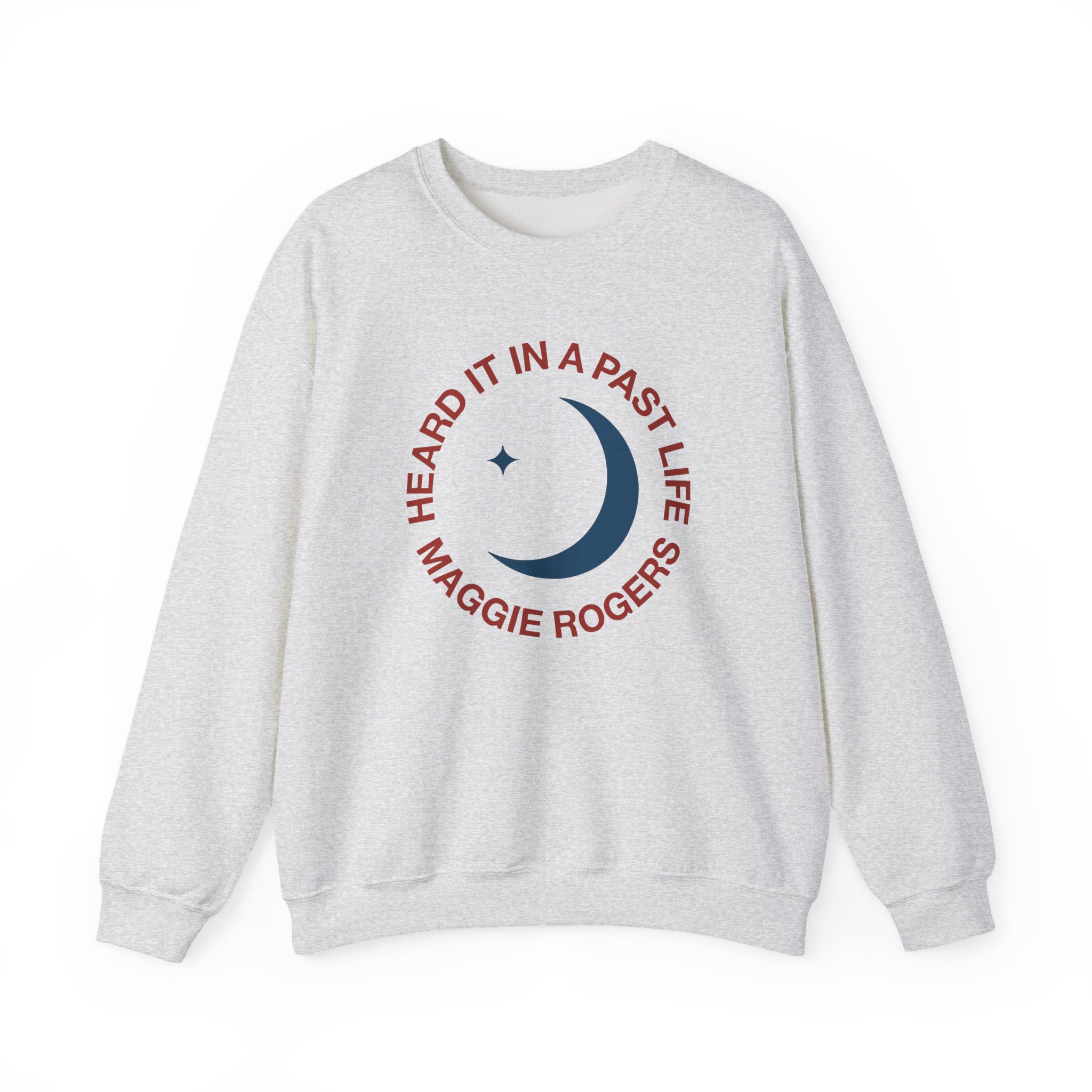 Maggie Rogers Heard It in a Past Life Lunar Unisex Heavy Blendâ„¢ Crewneck Sweatshirt
