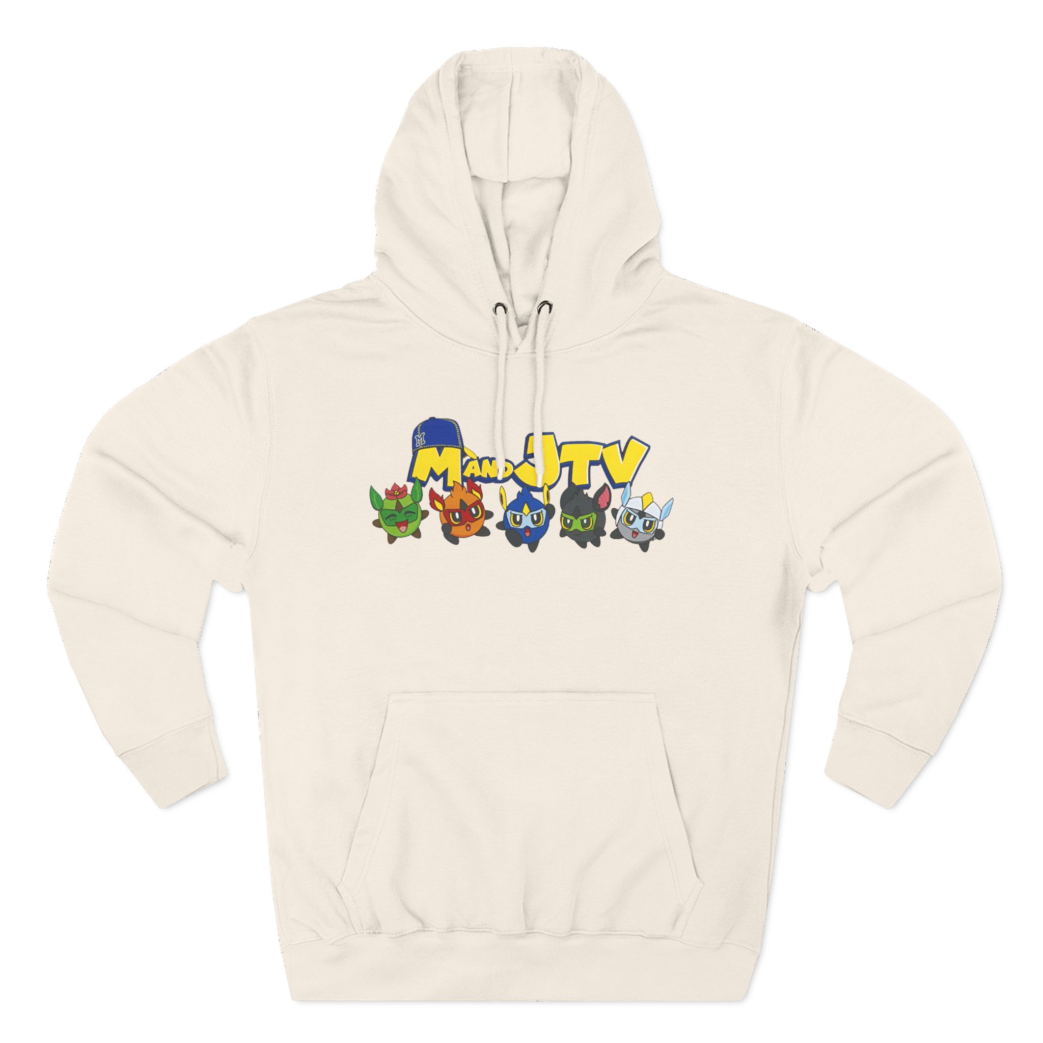 Mandjtv Mytey Character Three-Panel Fleece Hoodie