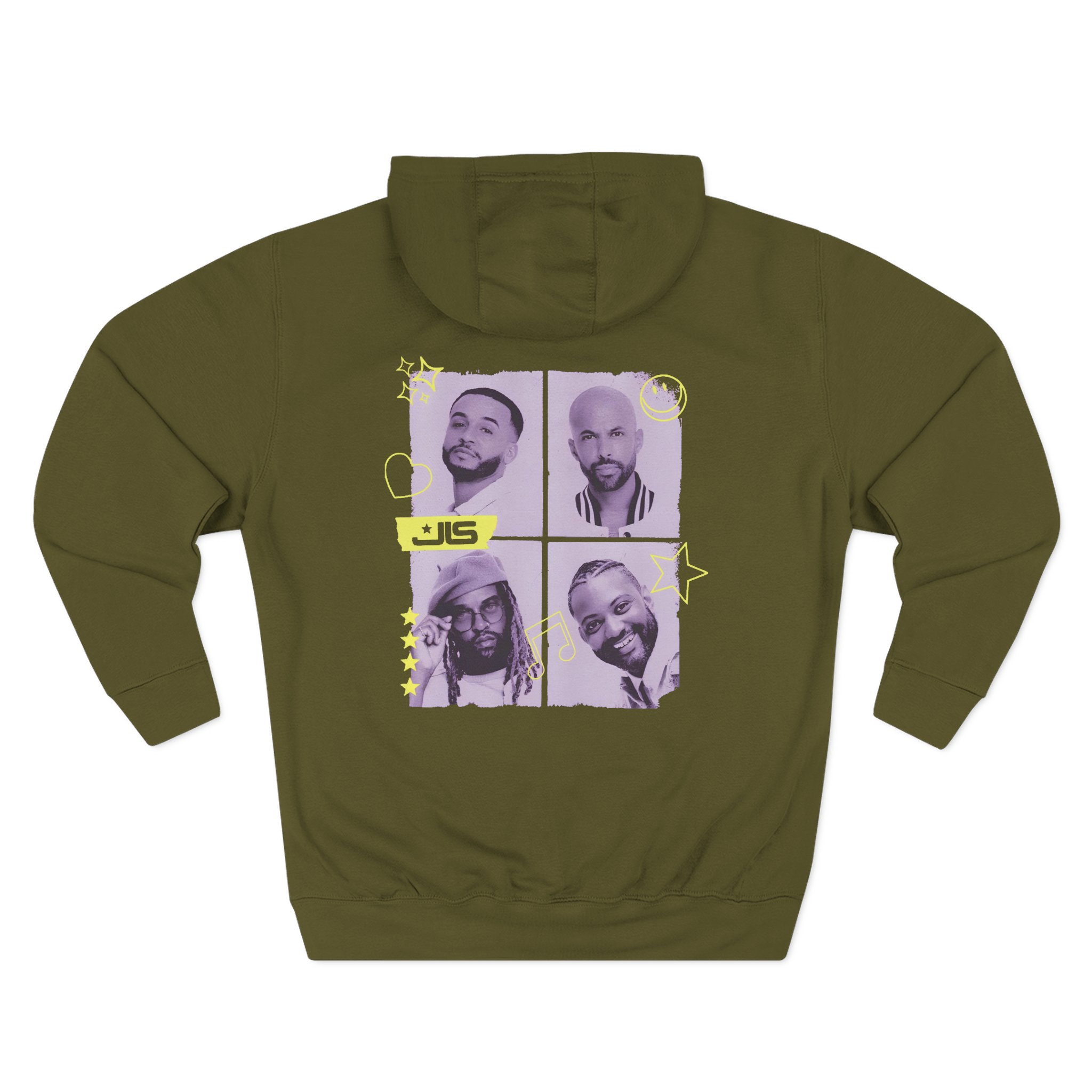 JLS Photo Three-Panel Fleece Hoodie