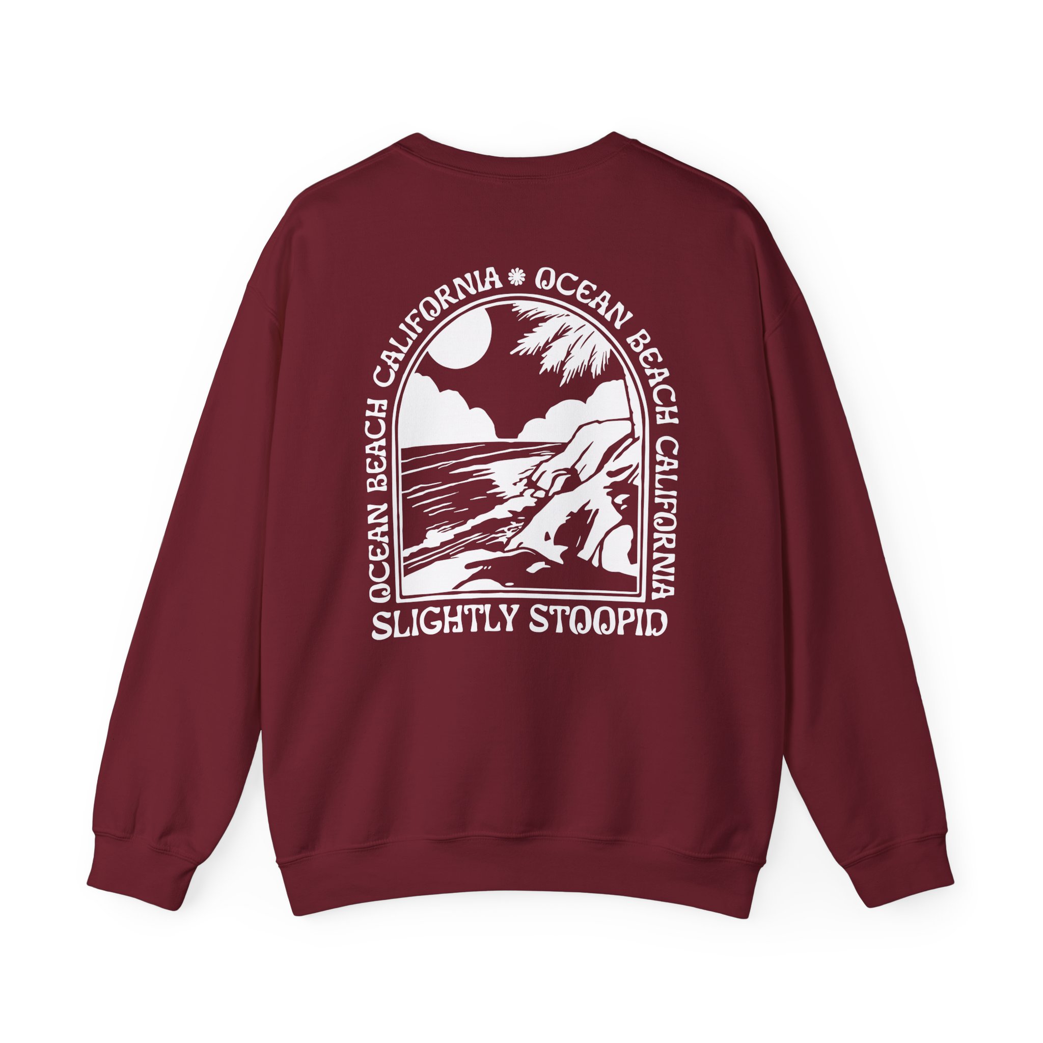 Slightly Stoopid Ob Surf Unisex Heavy Blendâ„¢ Crewneck Sweatshirt