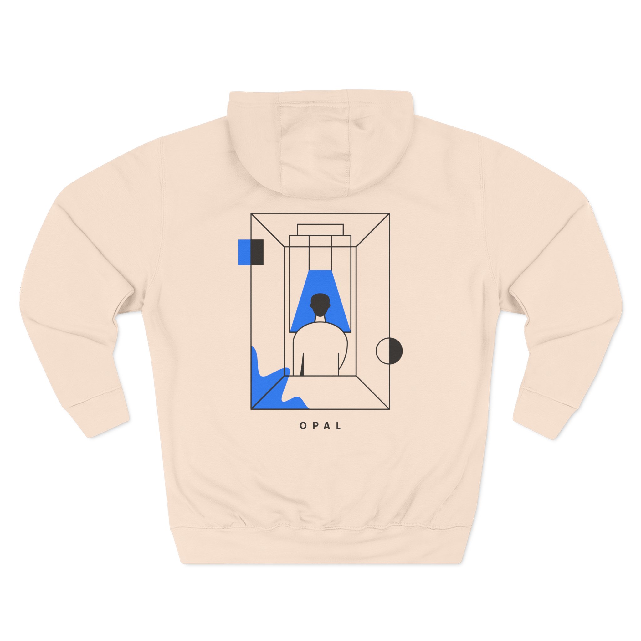 Bicep OPAL Three-Panel Fleece Hoodie