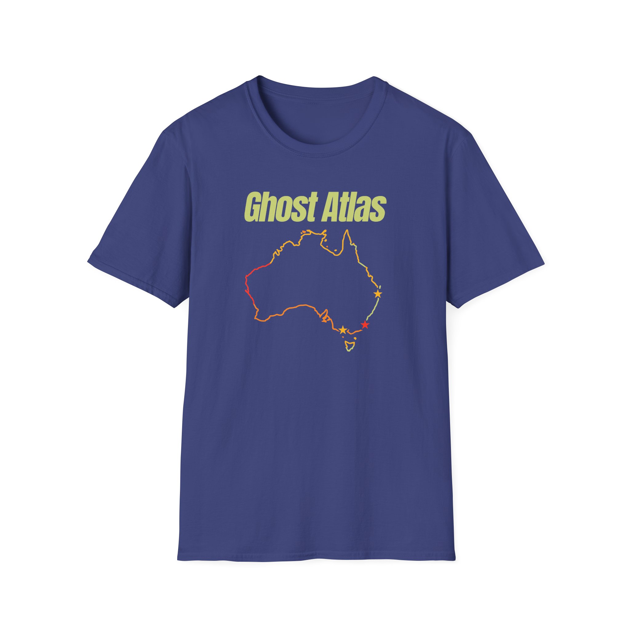Ghost Atlas Unisex Softstyle T-Shirt