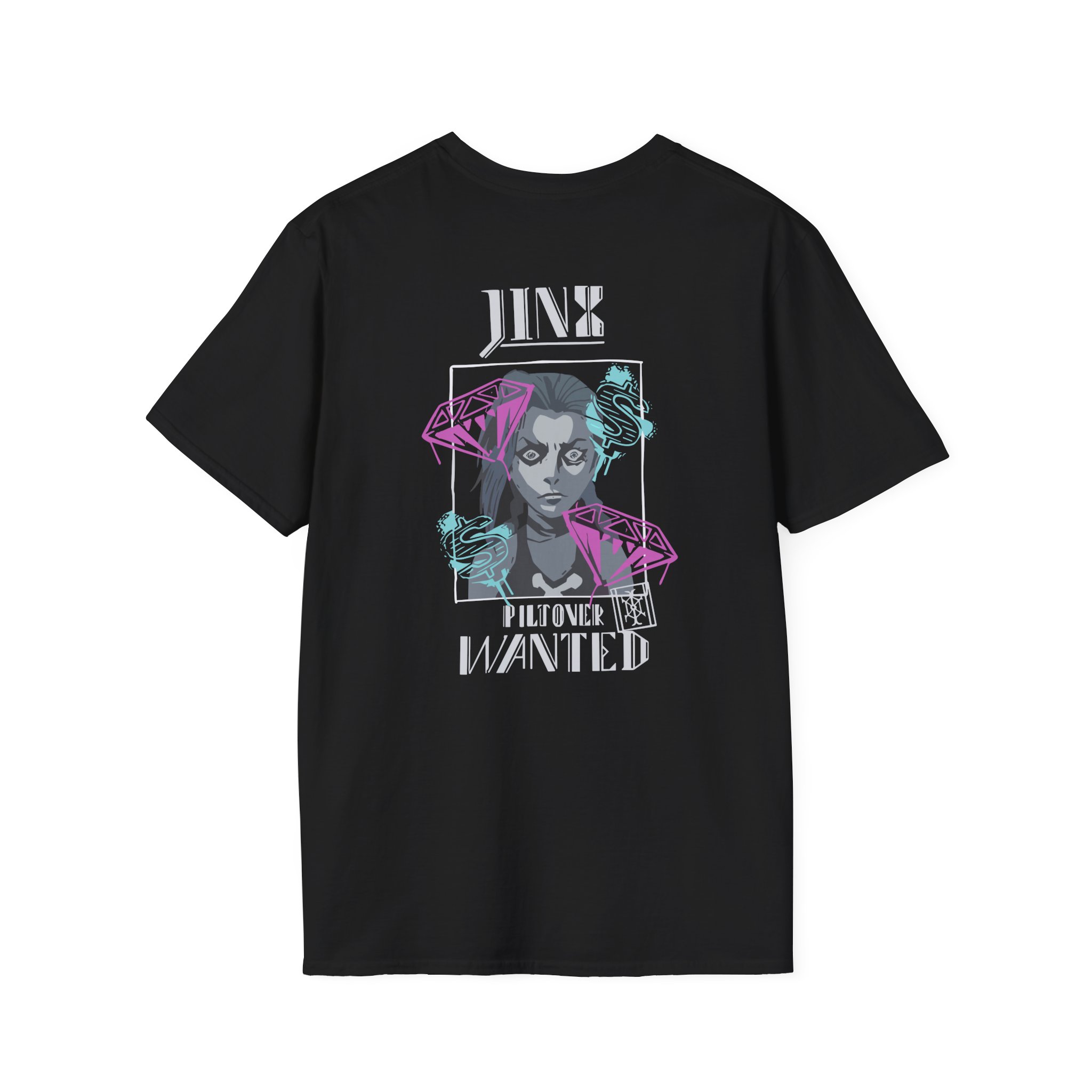 Jinx Arcane Unisex Softstyle T-Shirt