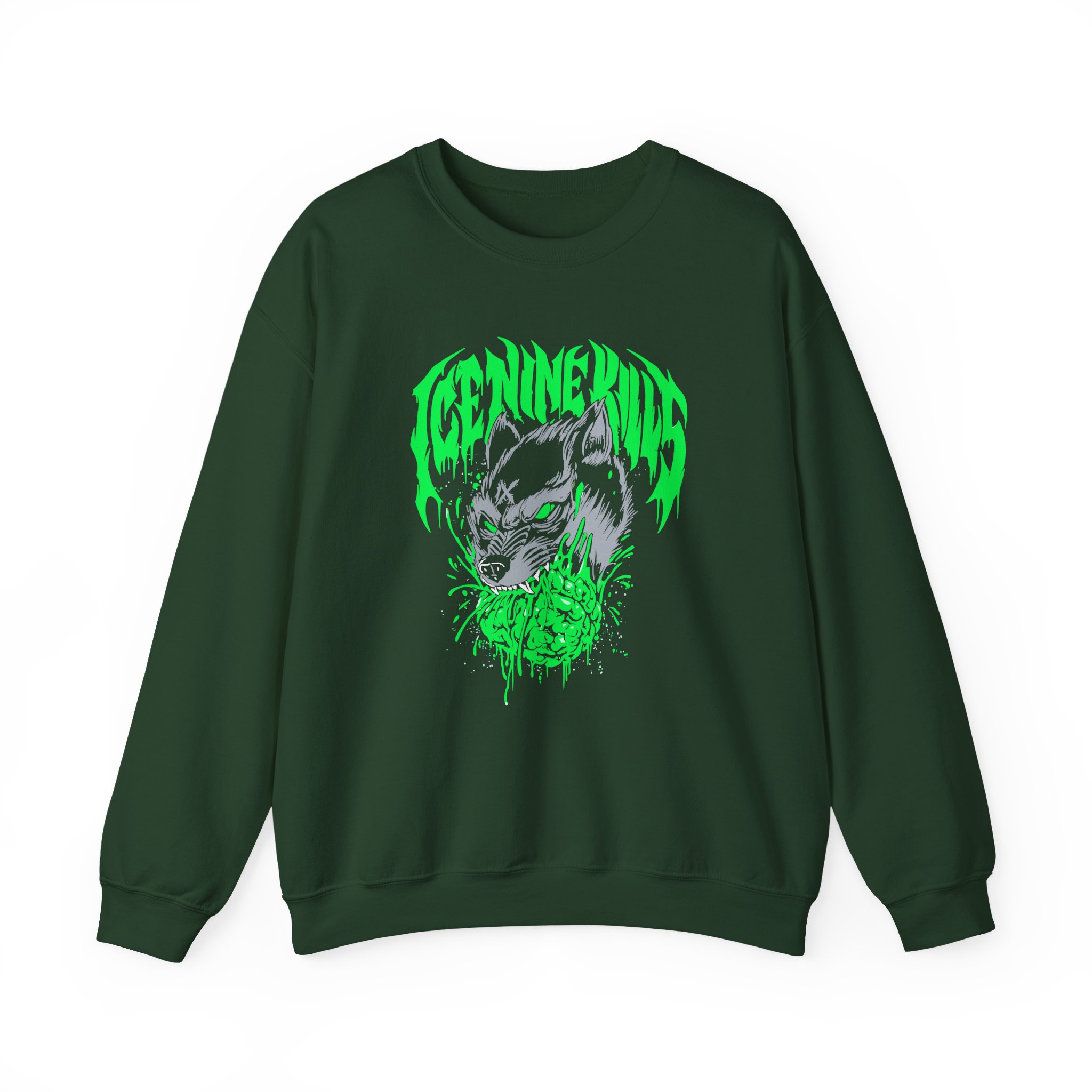 Ice Nine Kills Ink Wolf Unisex Heavy Blendâ„¢ Crewneck Sweatshirt