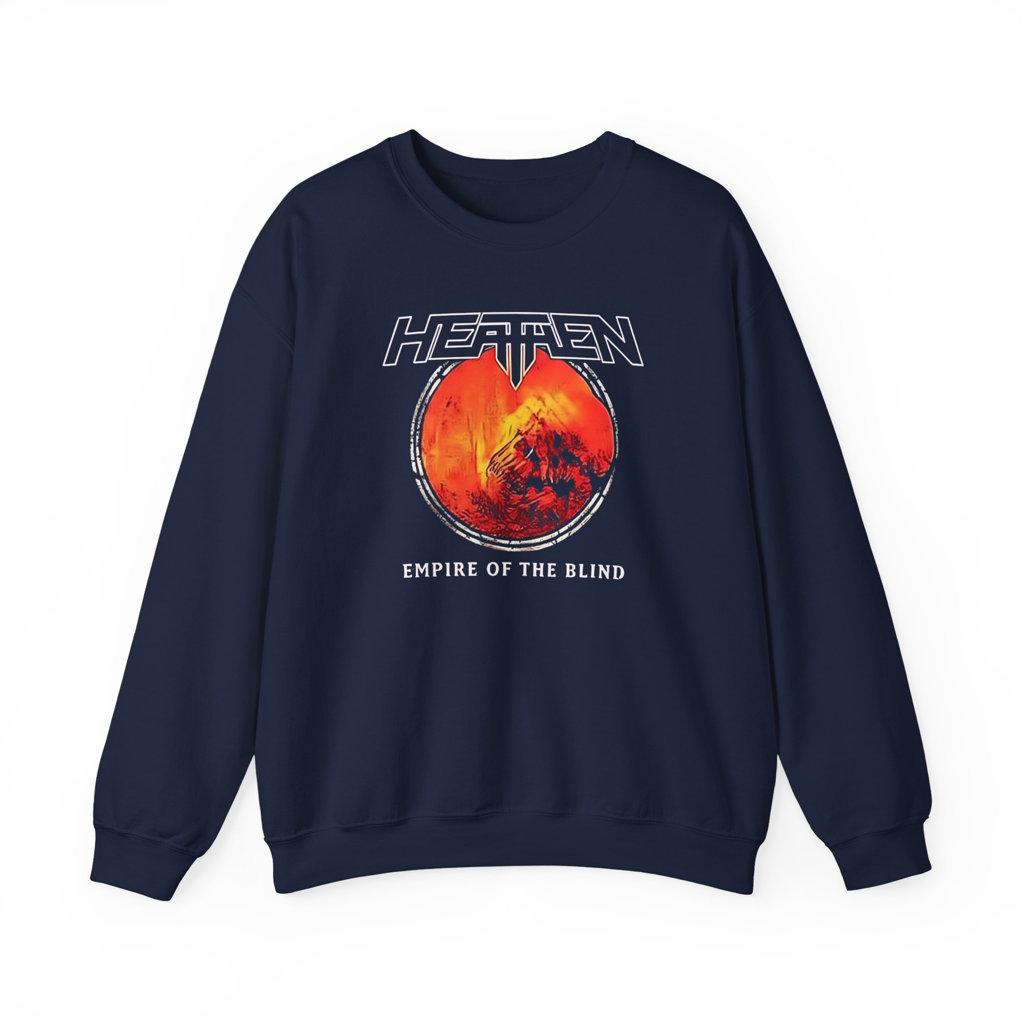 Heathen Empire of the Blind Australia Tour 2022 Unisex Heavy Blendâ„¢ Crewneck Sweatshirt