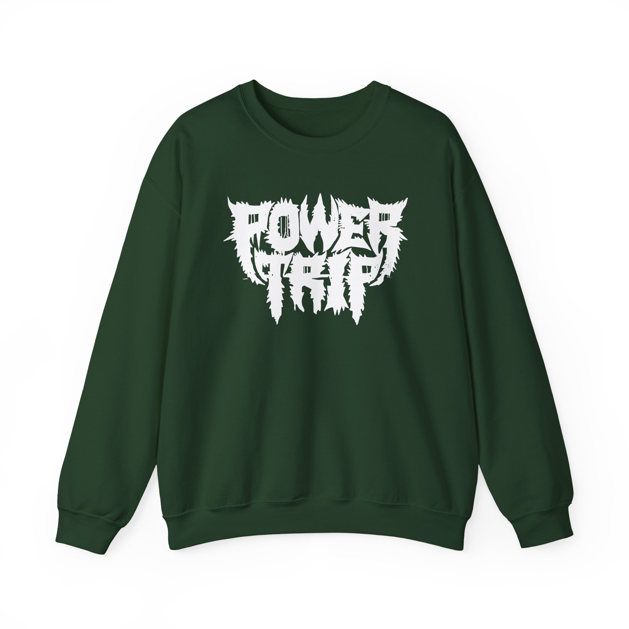 Power Trip Skull Unisex Heavy Blendâ„¢ Crewneck Sweatshirt