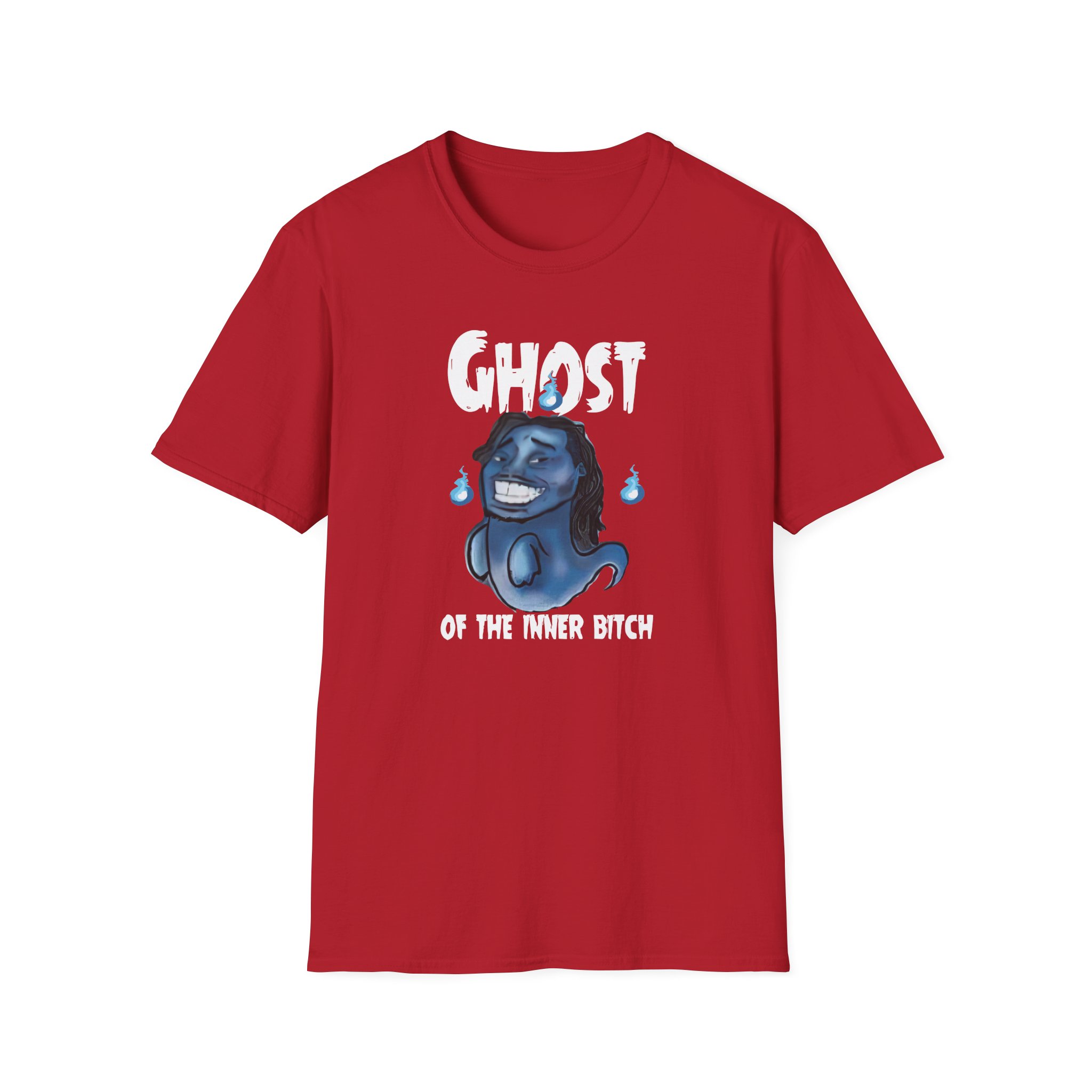 Aba and Preach Ghost of the Inner Bitch Unisex Softstyle T-Shirt