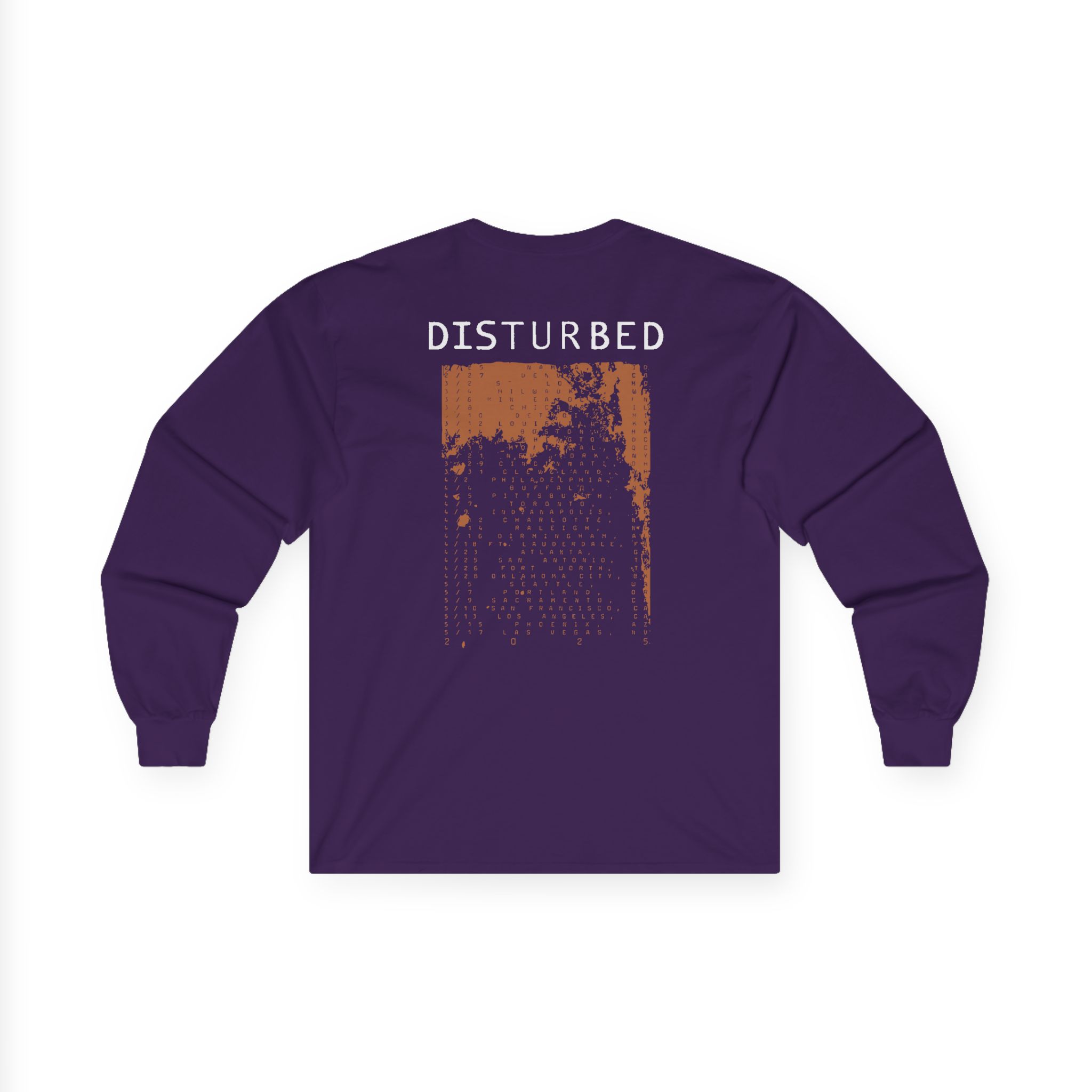 Disturbed Numb the Sickness Tour Unisex Ultra Cotton Long Sleeve Tee