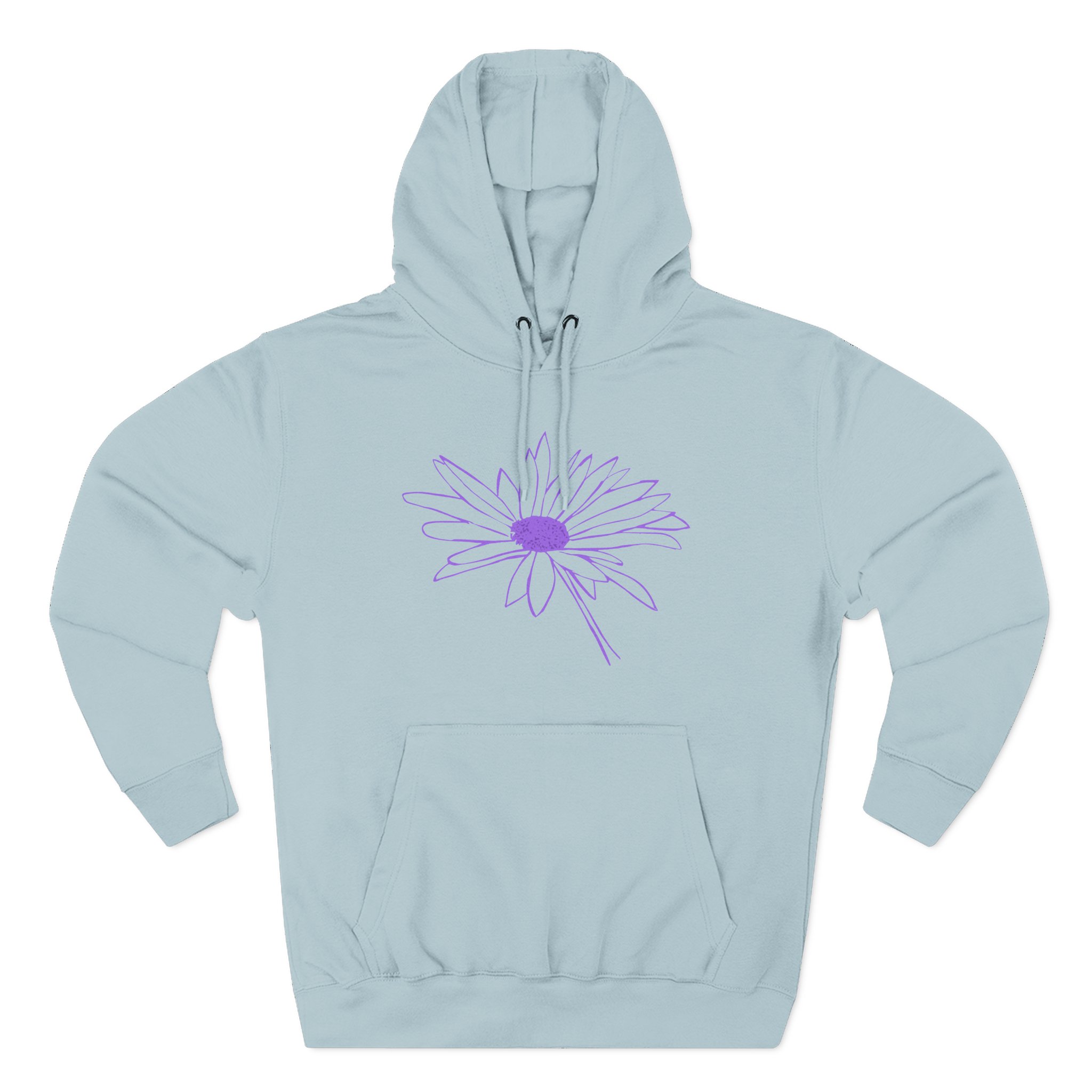 Vance Joy Flower Three-Panel Fleece Hoodie