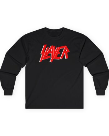 Slayer Logo Unisex Ultra Cotton Long Sleeve Tee