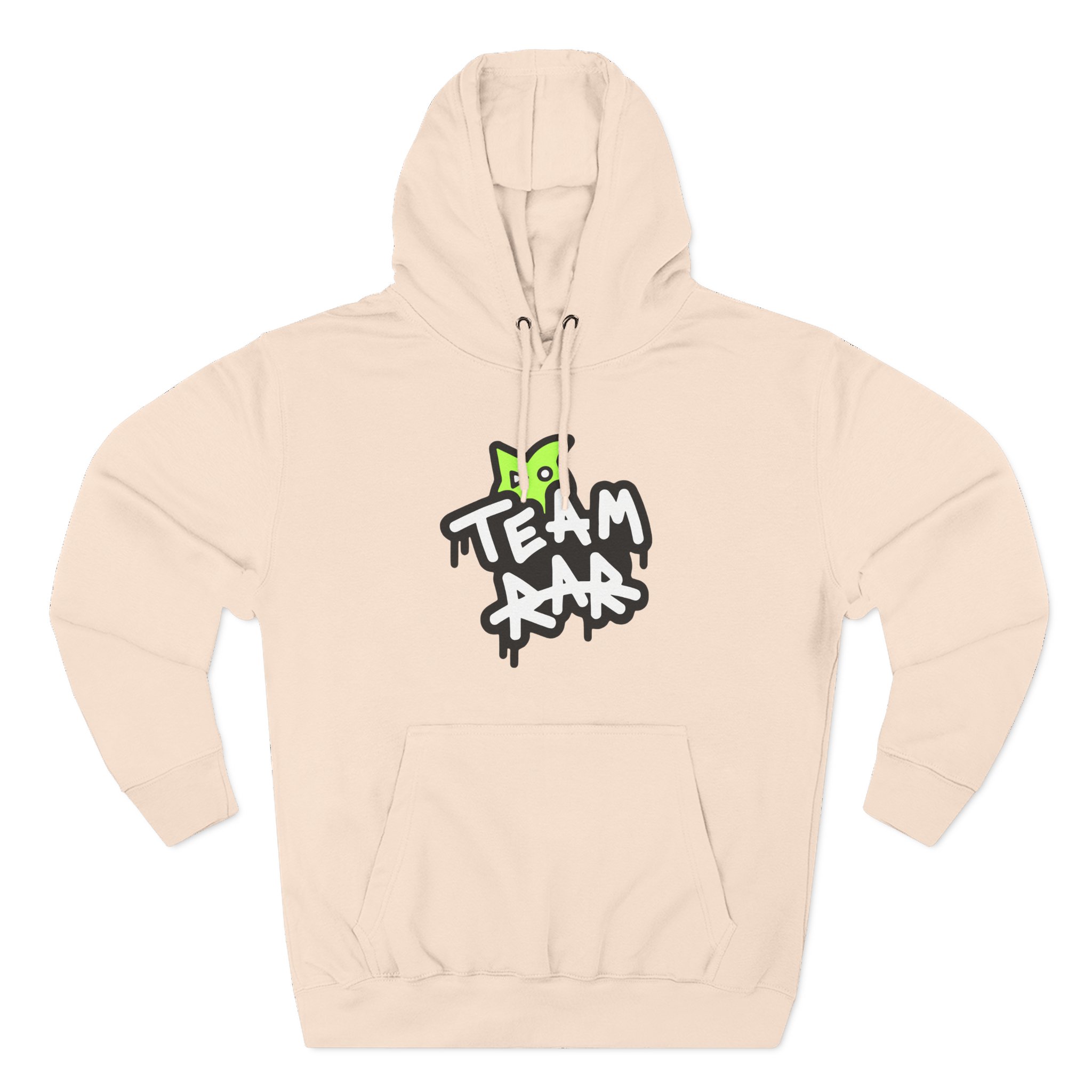 Team Rar Three-Panel Fleece Hoodie