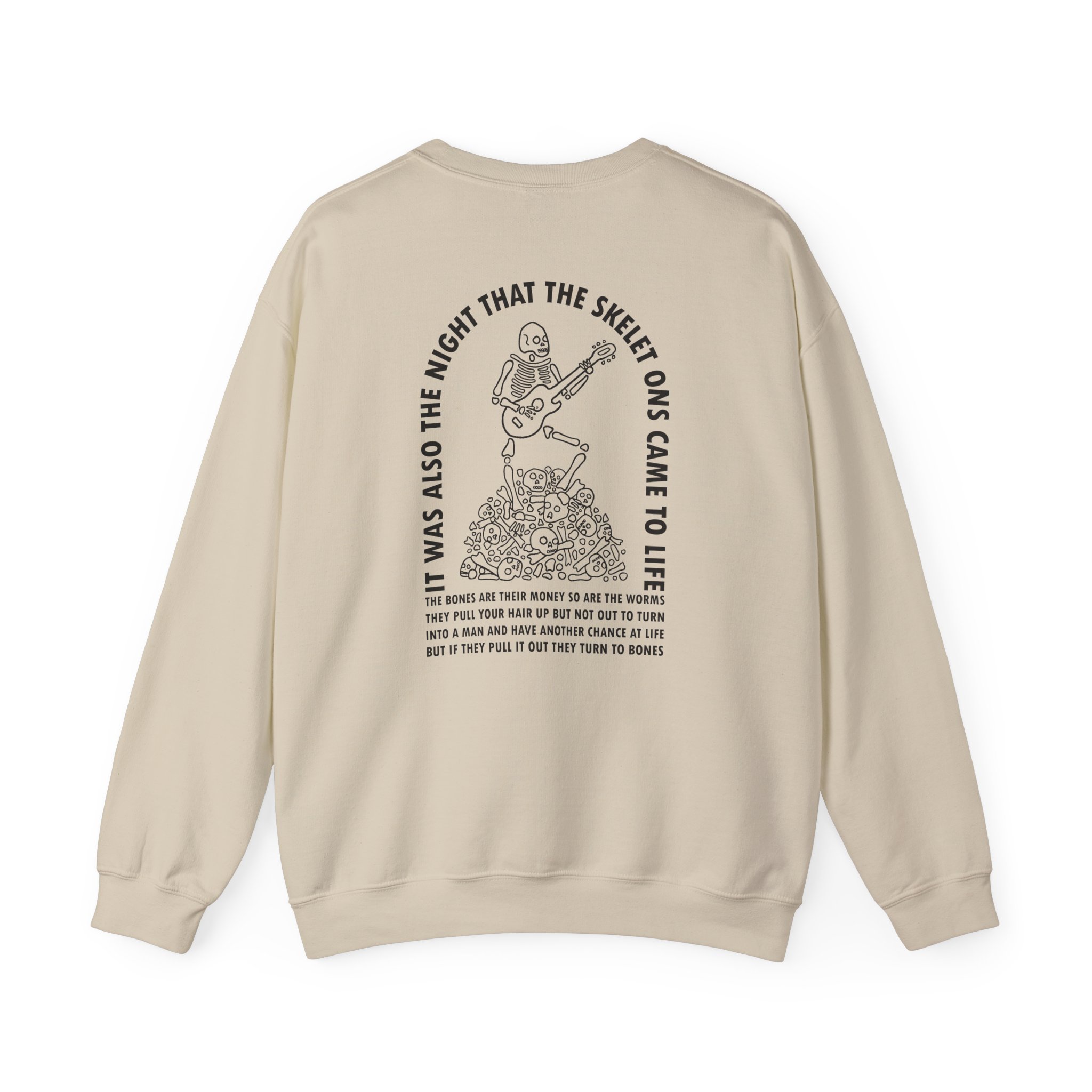 I Think You Should Leave the Night That the Skeletons Came to Life Unisex Heavy Blendâ„¢ Crewneck Sweatshirt