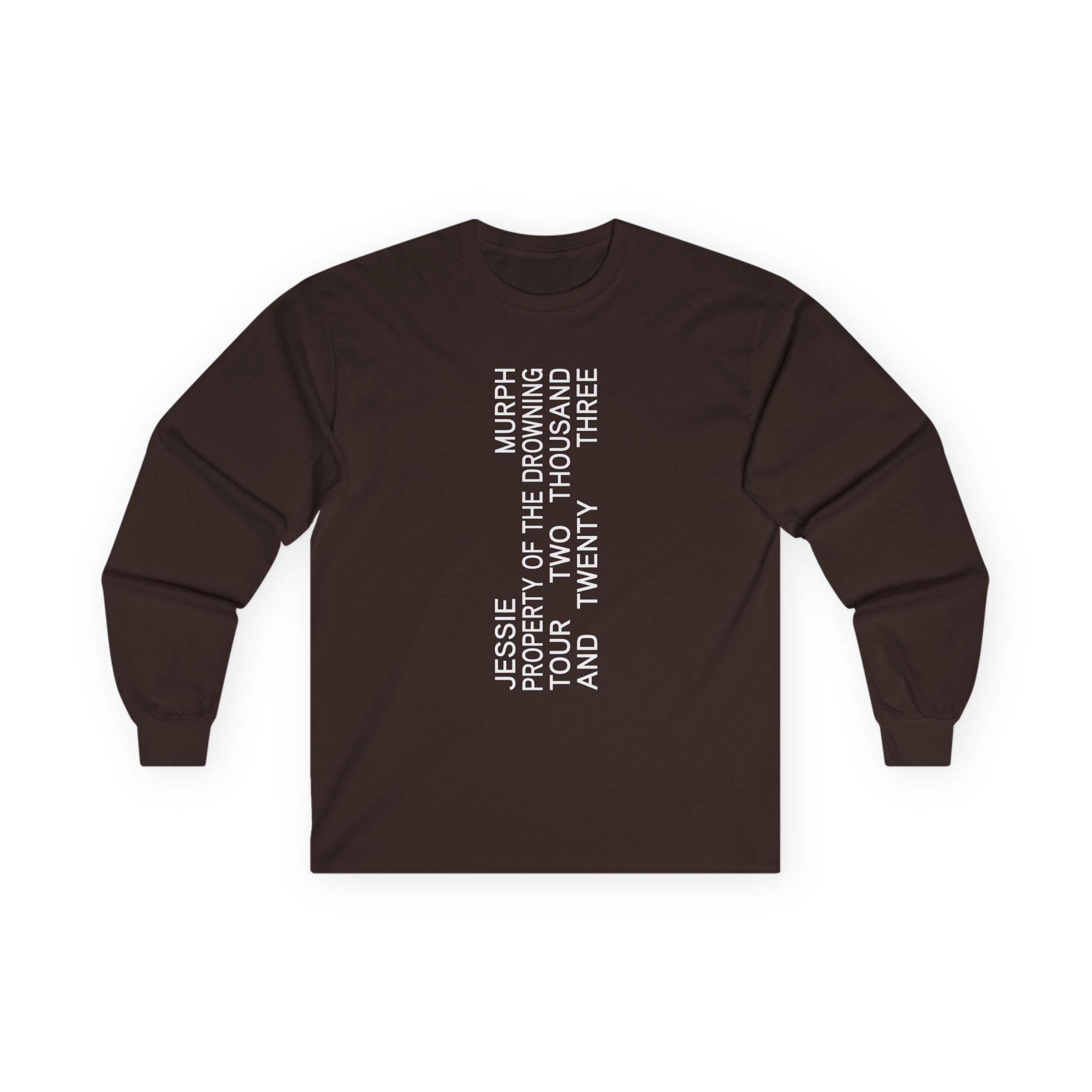 Jessie Murph Property of the Drowning Tour Unisex Ultra Cotton Long Sleeve Tee