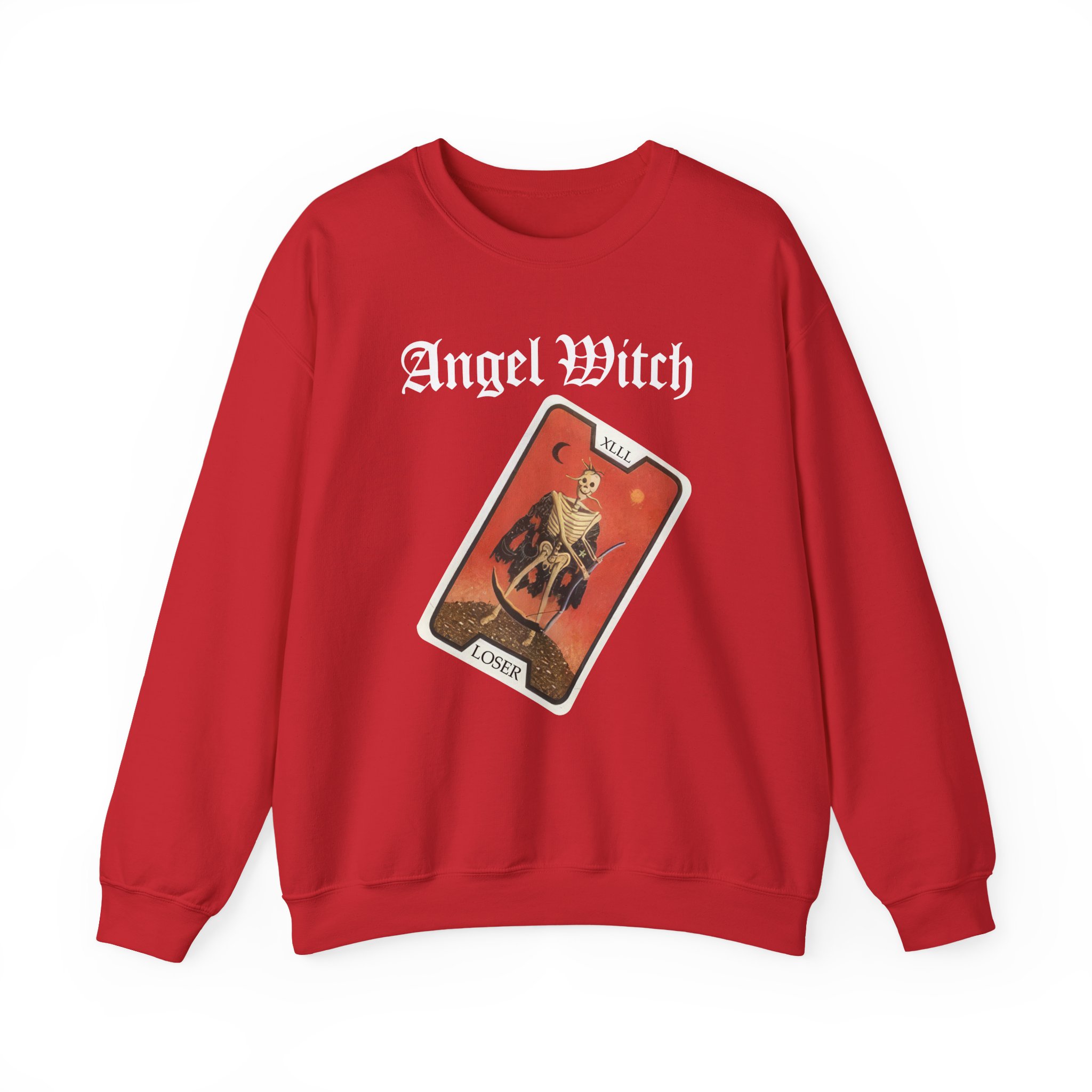 Angel Witch Loser Unisex Heavy Blendâ„¢ Crewneck Sweatshirt