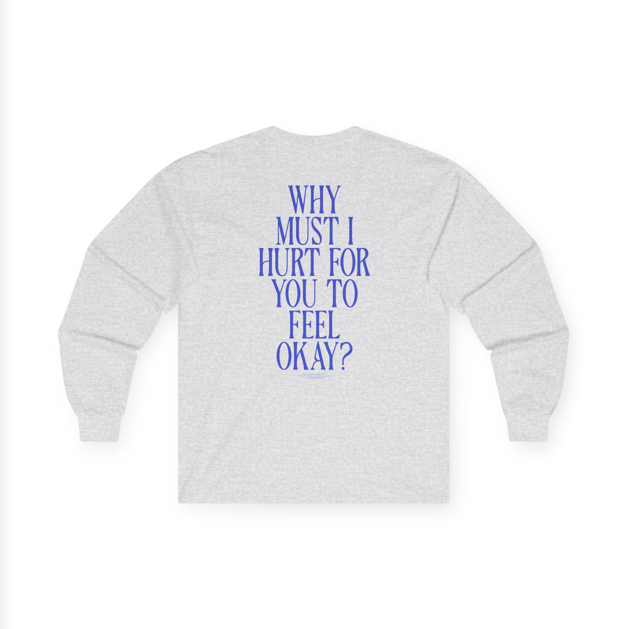 Joshua Bassett Why Must I Hurt Unisex Ultra Cotton Long Sleeve Tee