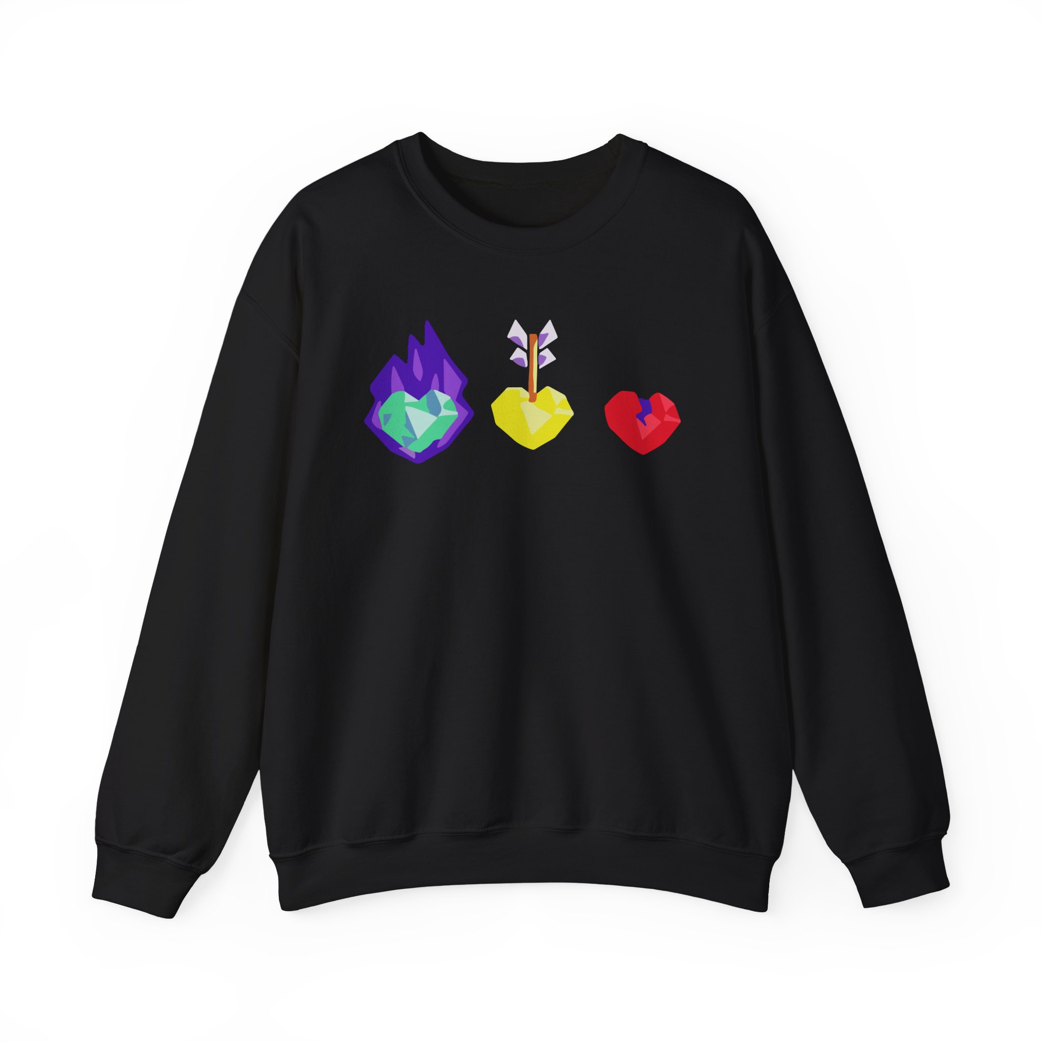 Grian 3 Lives Unisex Heavy Blendâ„¢ Crewneck Sweatshirt
