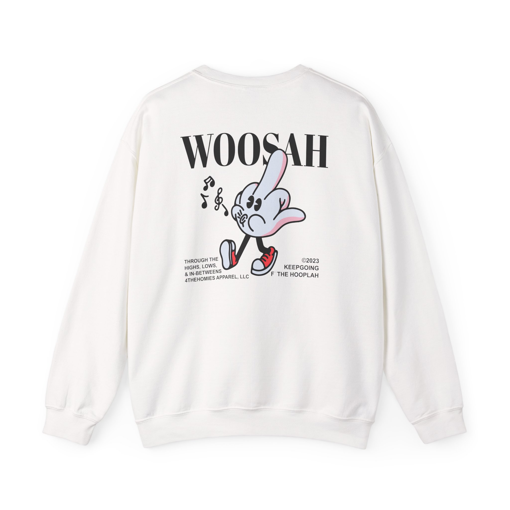 Mike Stud Keepgoing Woosah Unisex Heavy Blendâ„¢ Crewneck Sweatshirt