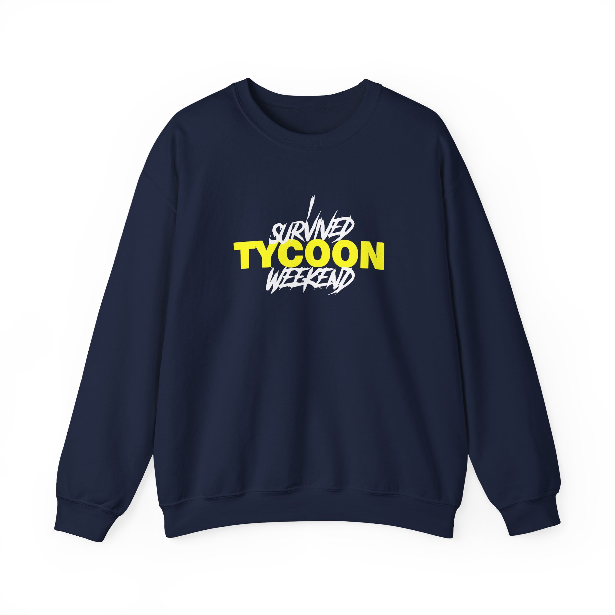 G-unit I Survined Tycoon Weekend Unisex Heavy Blendâ„¢ Crewneck Sweatshirt