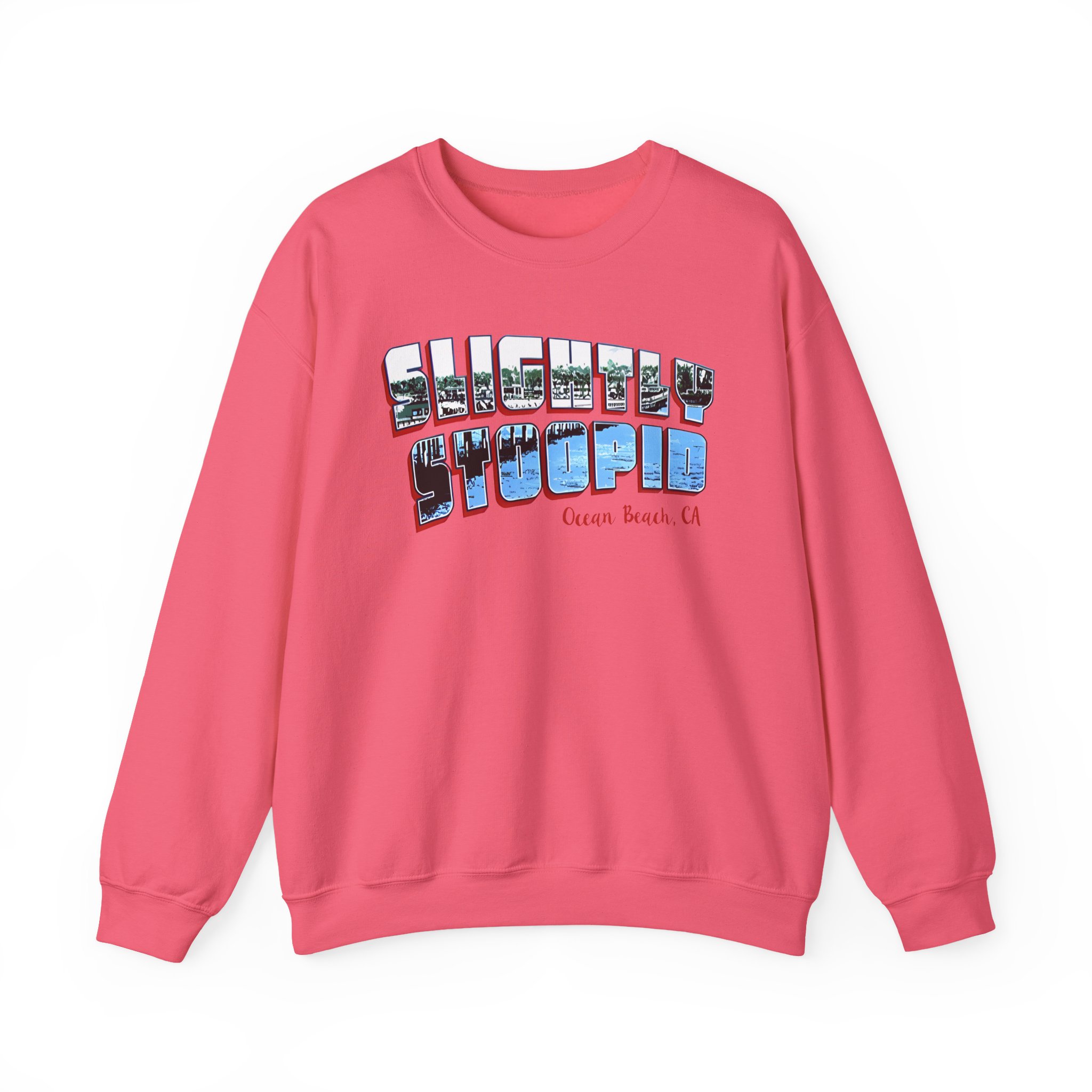 Slightly Stoopid Ocean Beach, Ca Unisex Heavy Blendâ„¢ Crewneck Sweatshirt