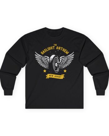 Gaslight Anthem Flying Wheel Unisex Ultra Cotton Long Sleeve Tee
