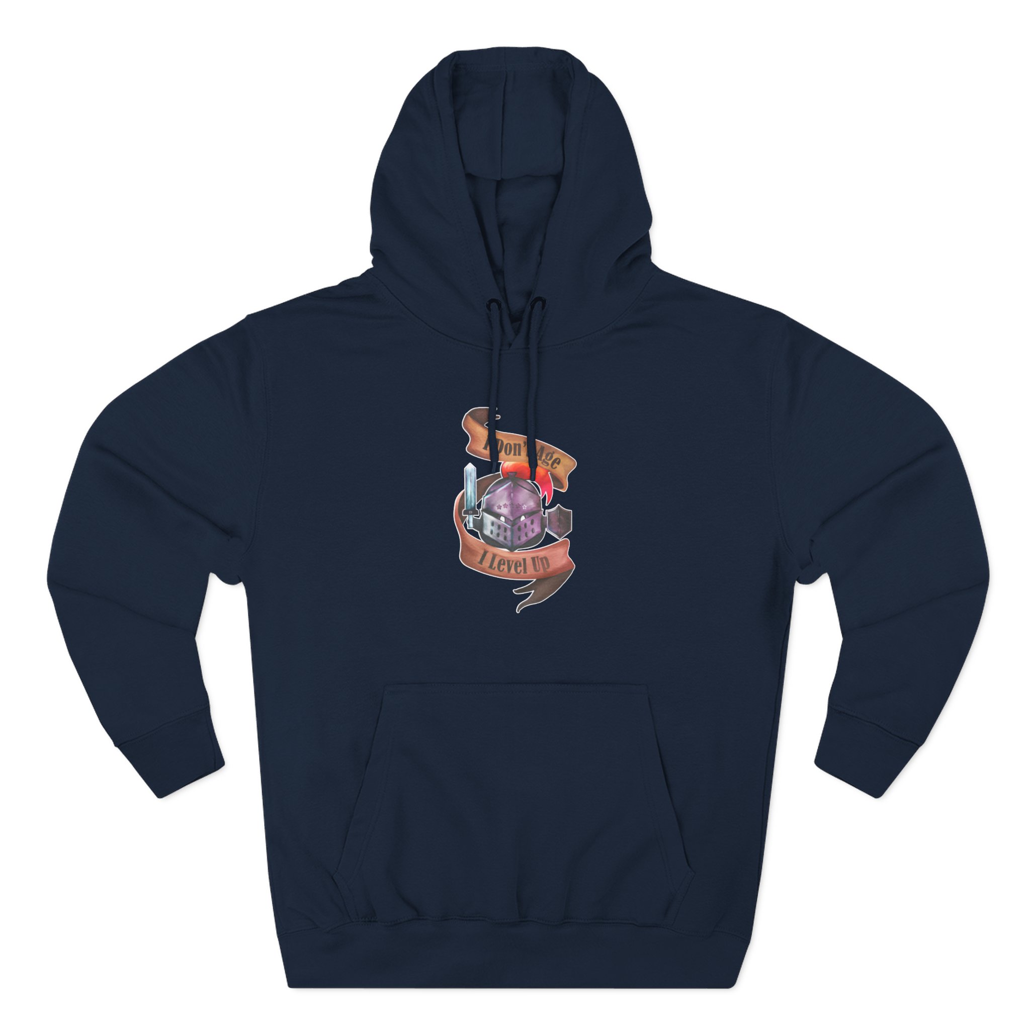 Mister Metokur Level Up Three-Panel Fleece Hoodie