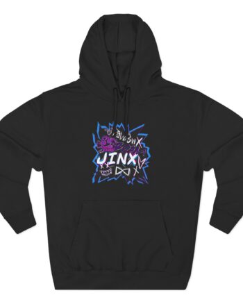 Jinx Three-Panel Fleece Hoodie