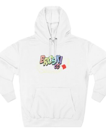 Broski Report Three-Panel Fleece Hoodie