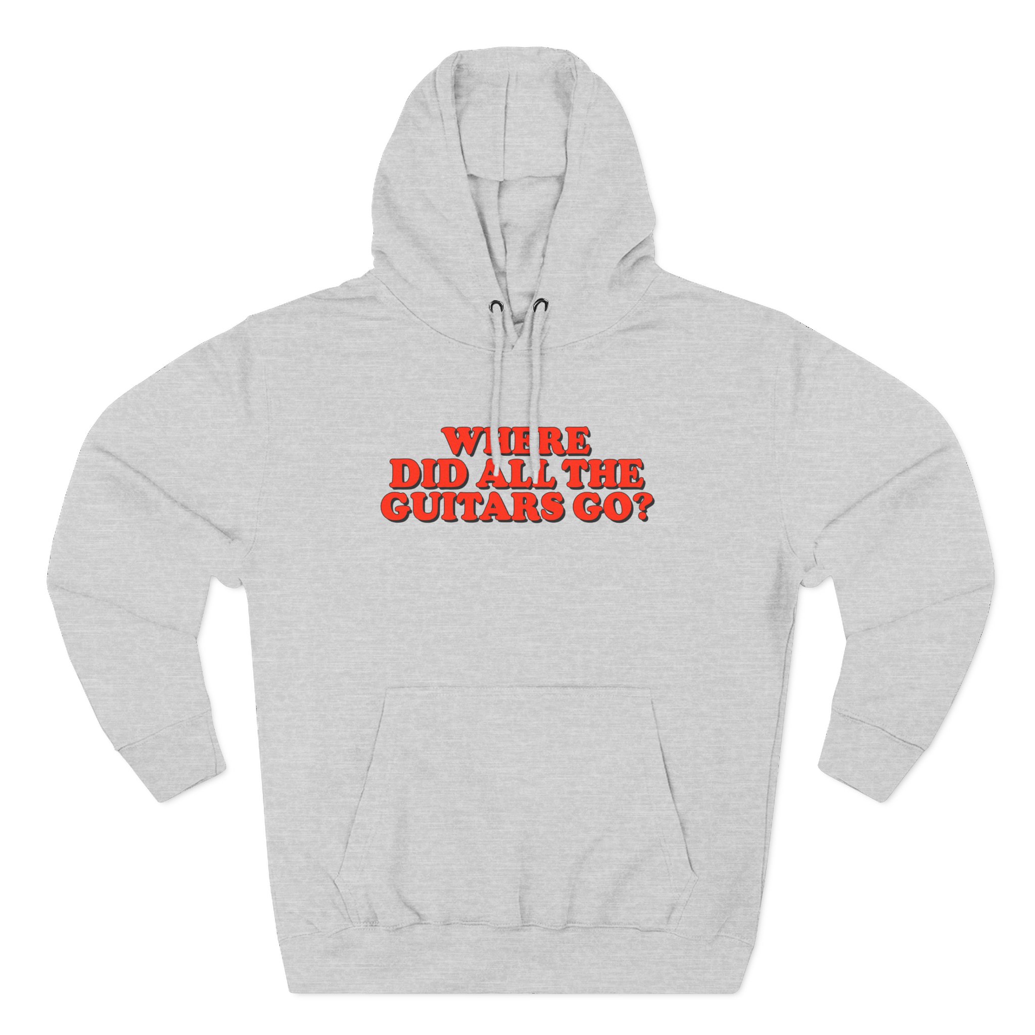 Mcfly Where Did All the Guitars Go? Three-panel Fleece Hoodie