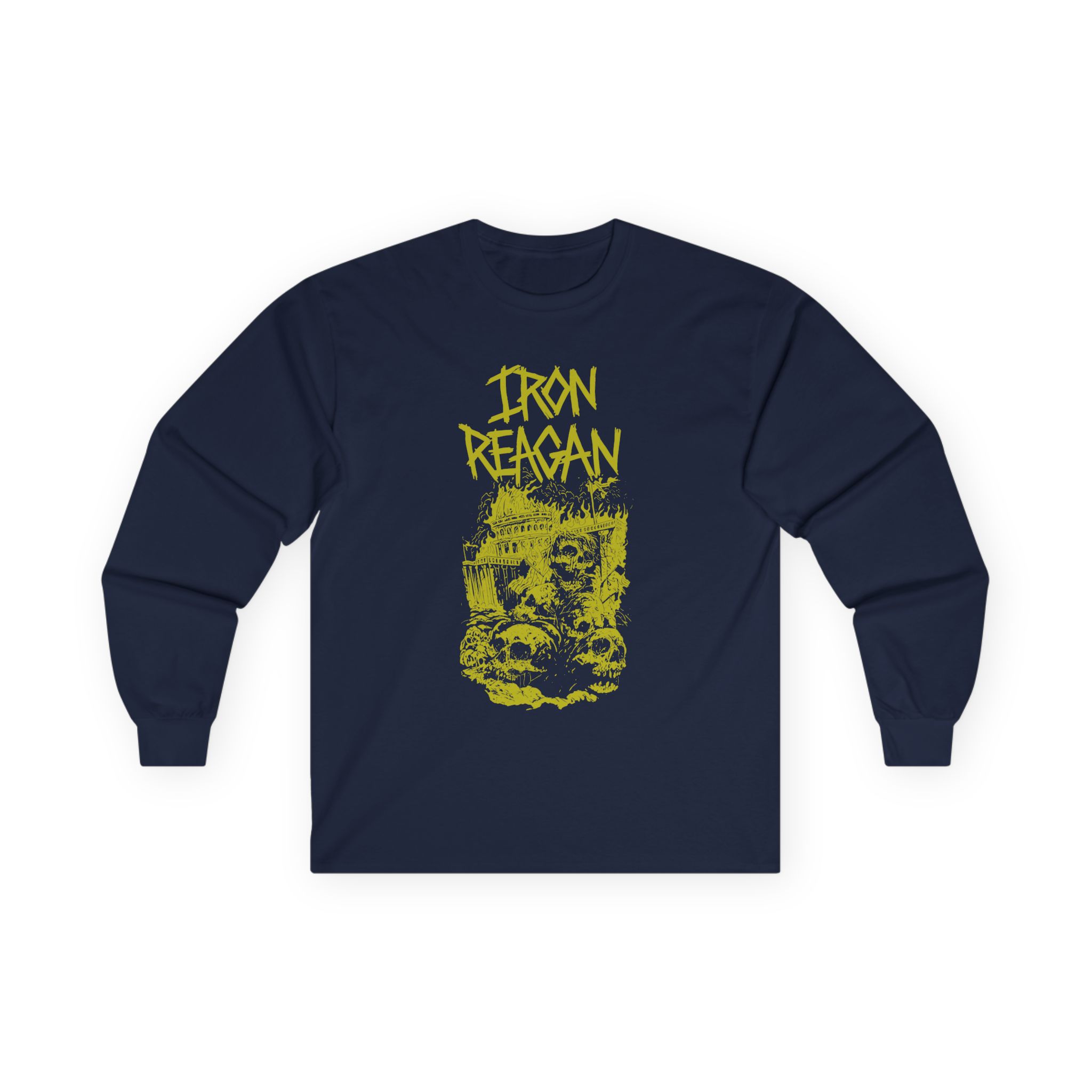Iron Reagan Capitol Unisex Ultra Cotton Long Sleeve Tee