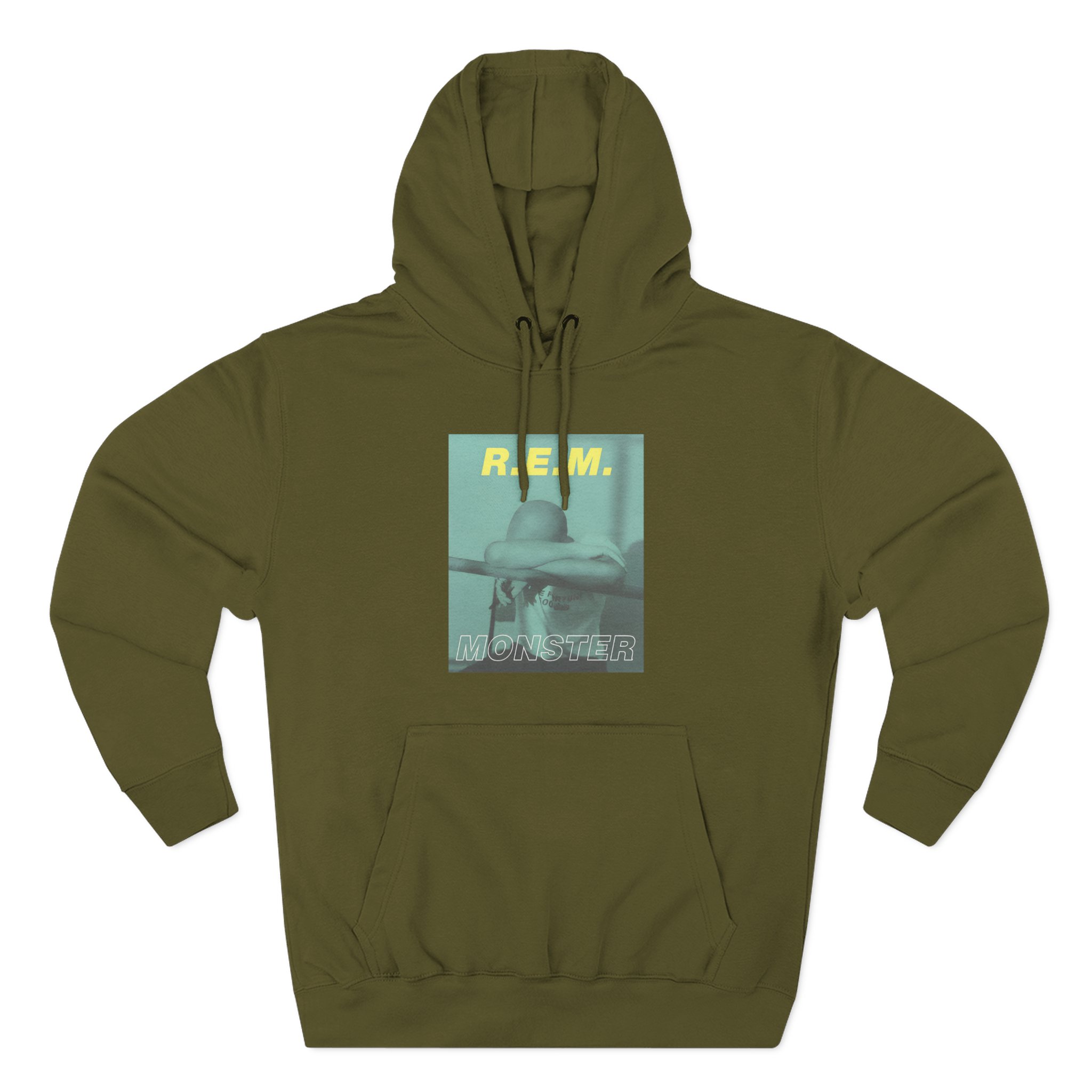Rem Monster Three-Panel Fleece Hoodie