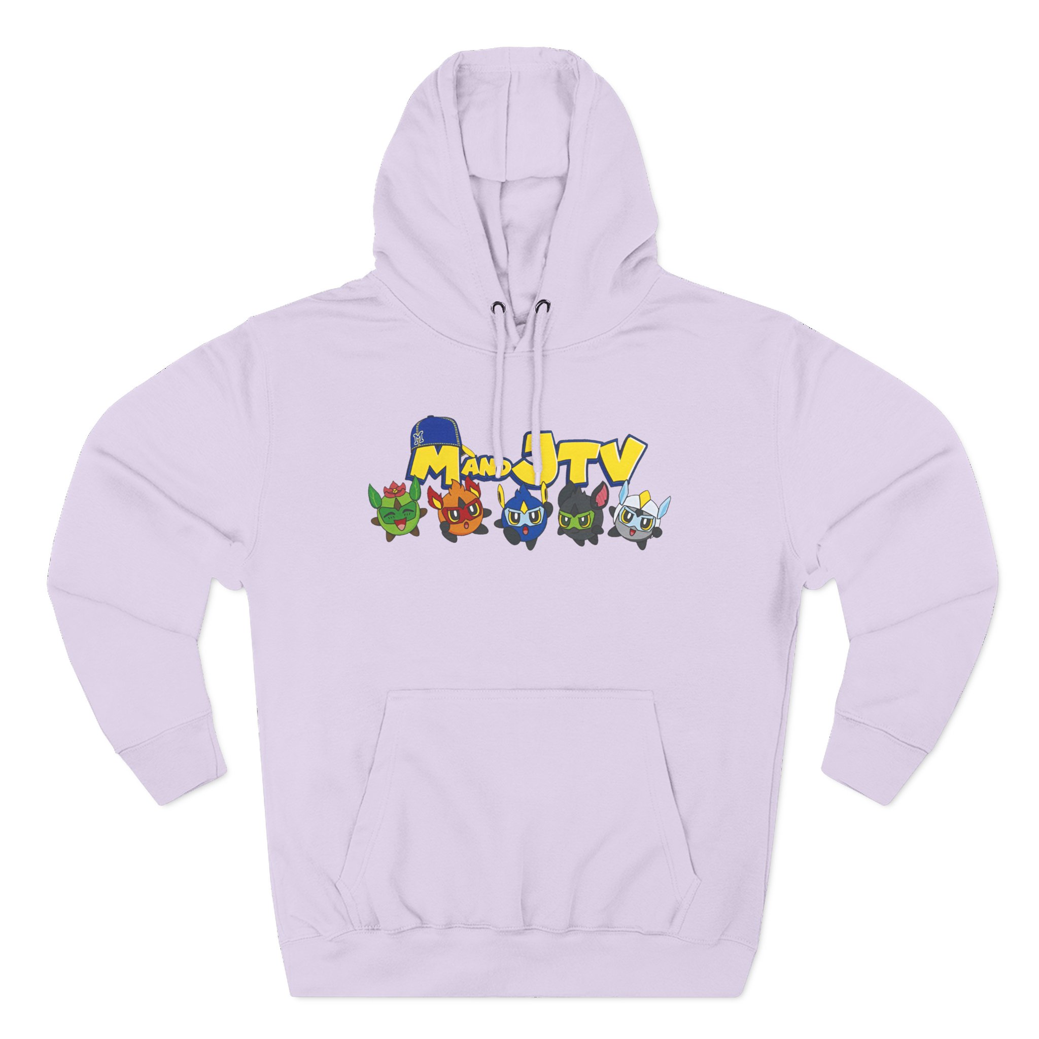 Mandjtv Mytey Character Three-Panel Fleece Hoodie