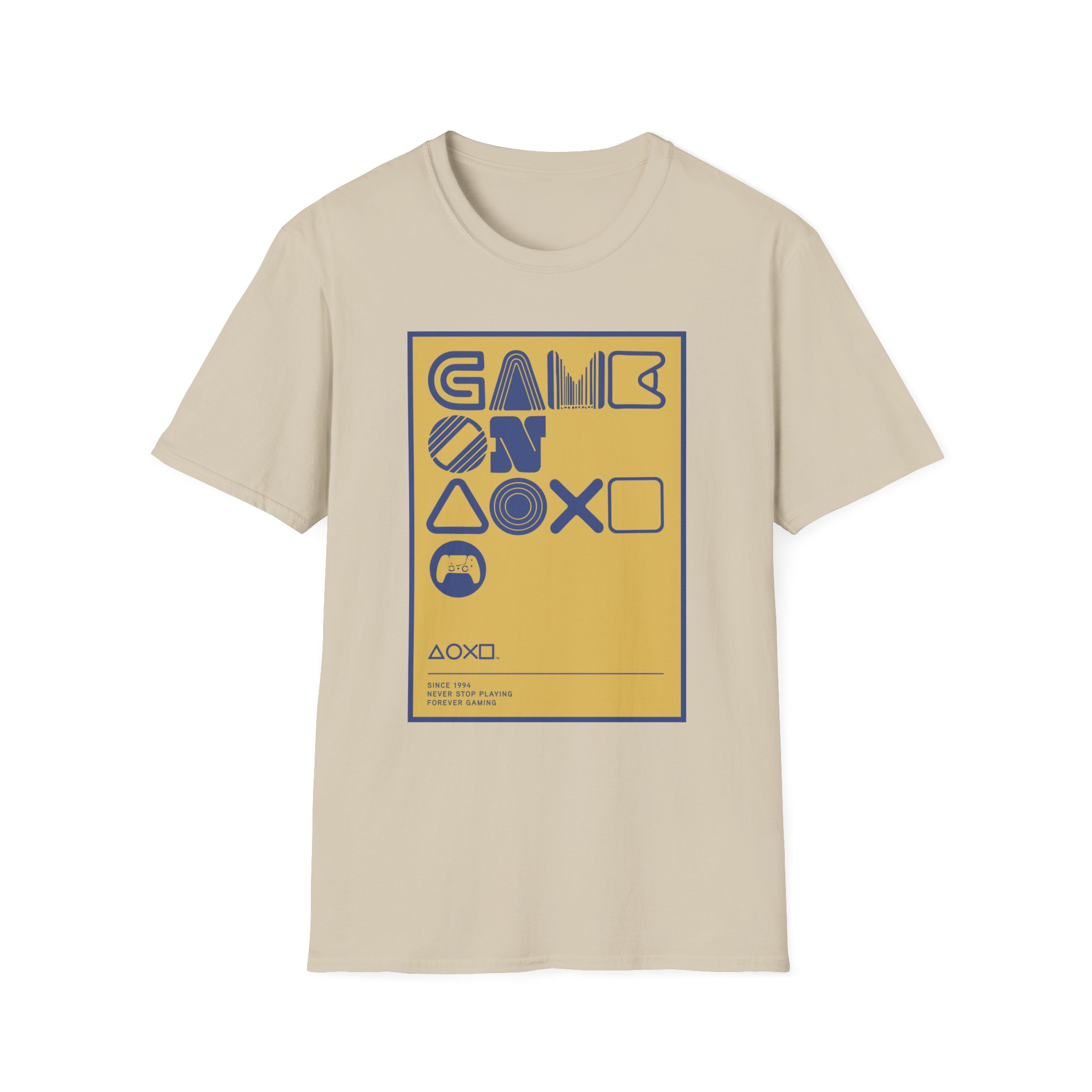 PlayStation Game On Unisex Softstyle T-Shirt