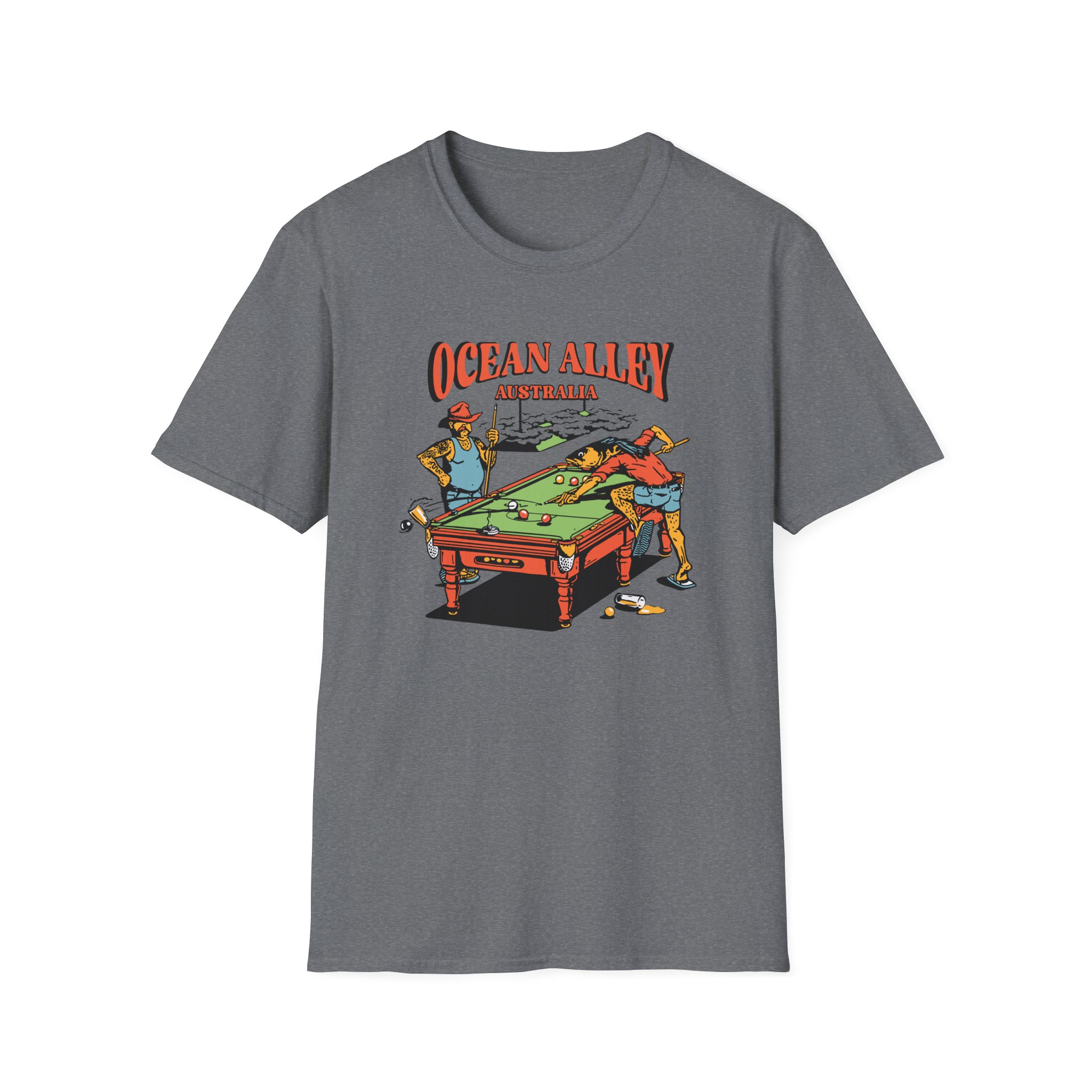 Ocean Alley Pool Table Unisex Softstyle T-Shirt