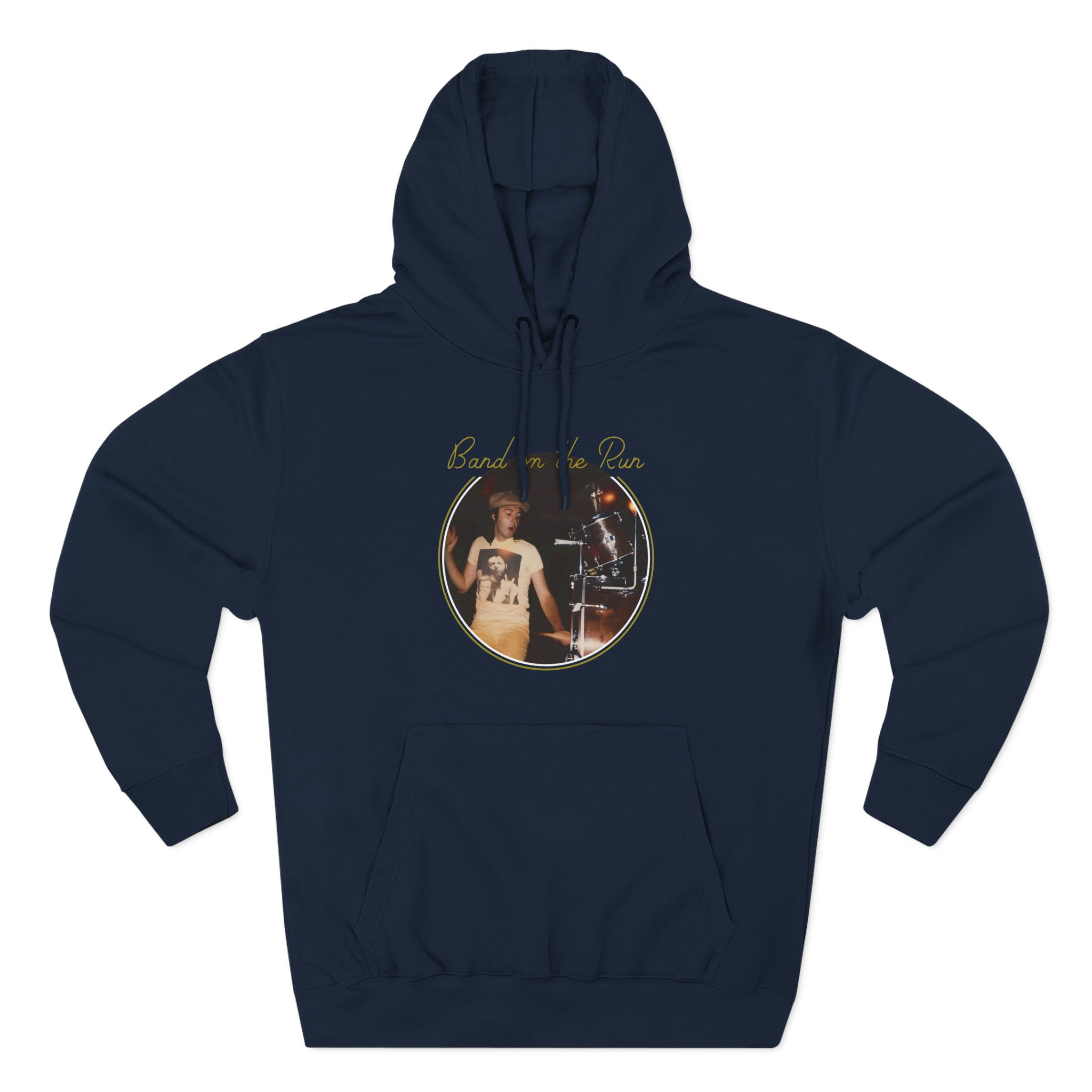 Wings Band On The Run Three-Panel Fleece Hoodie