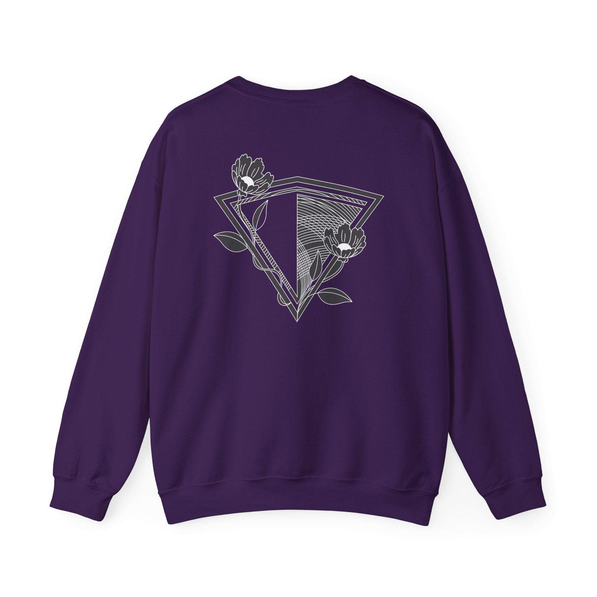 Inzo Flowers in My Heart Unisex Heavy Blendâ„¢ Crewneck Sweatshirt