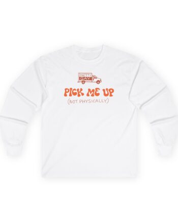 Drawfee Pick Me Up Unisex Ultra Cotton Long Sleeve Tee