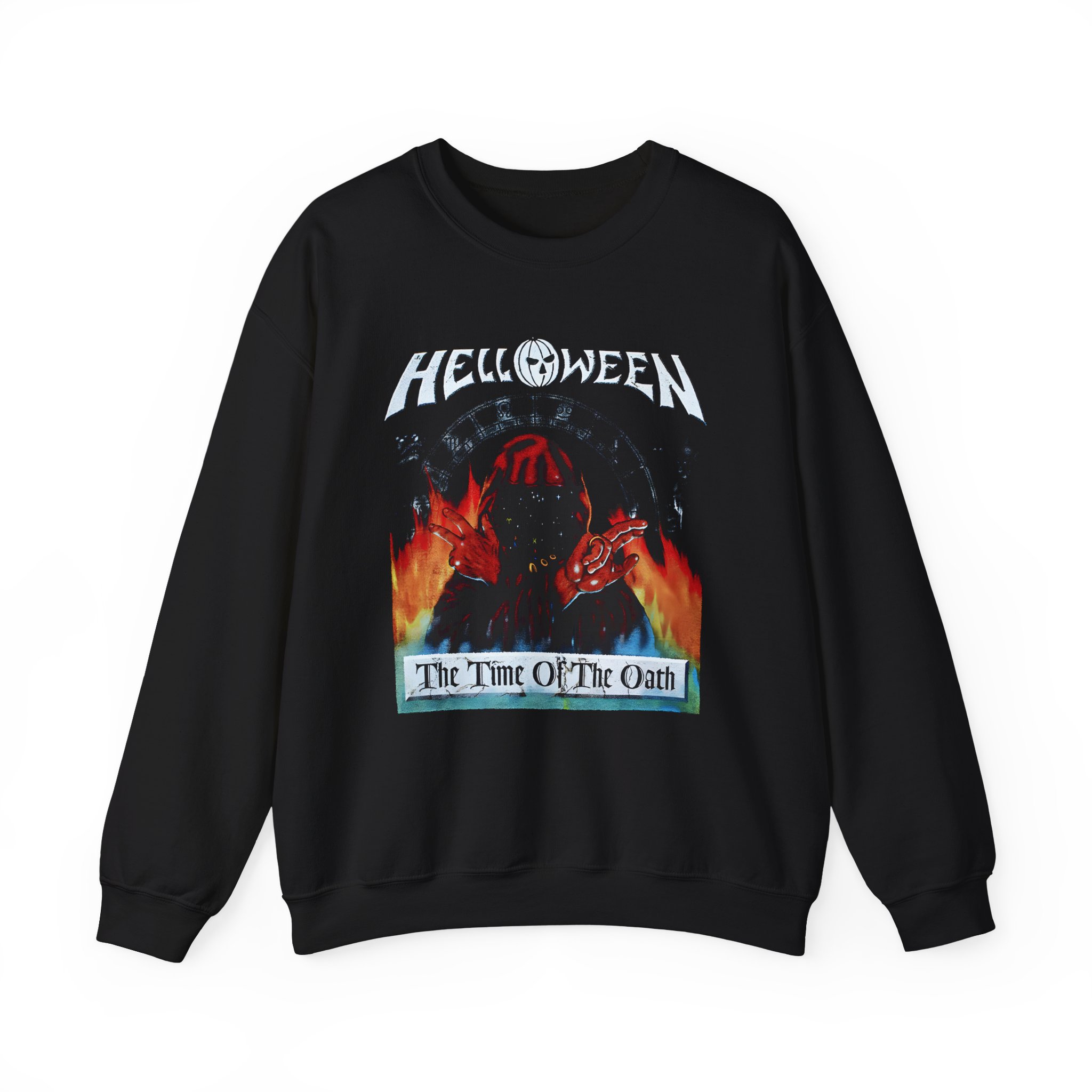 Helloween the Time of the Oath Tour Unisex Heavy Blendâ„¢ Crewneck Sweatshirt