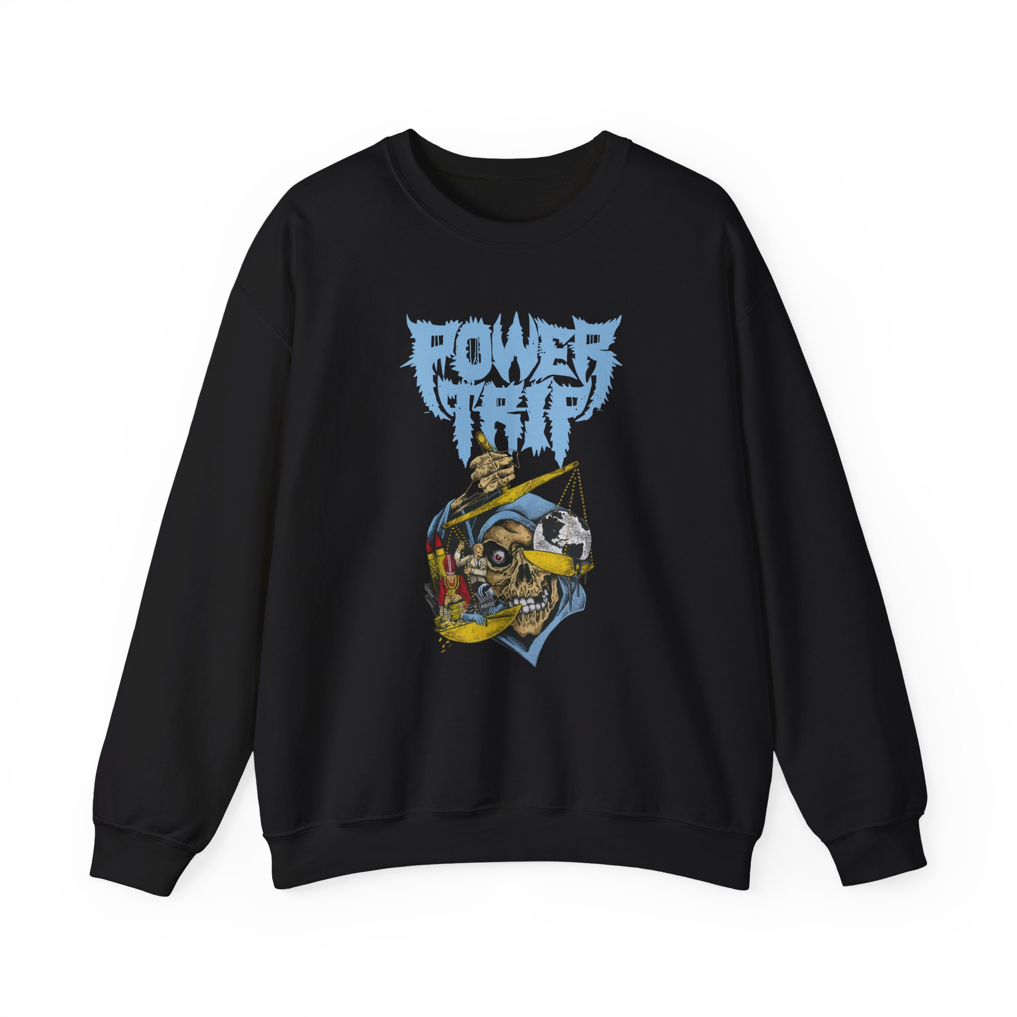 Power Trip Scale Unisex Heavy Blendâ„¢ Crewneck Sweatshirt