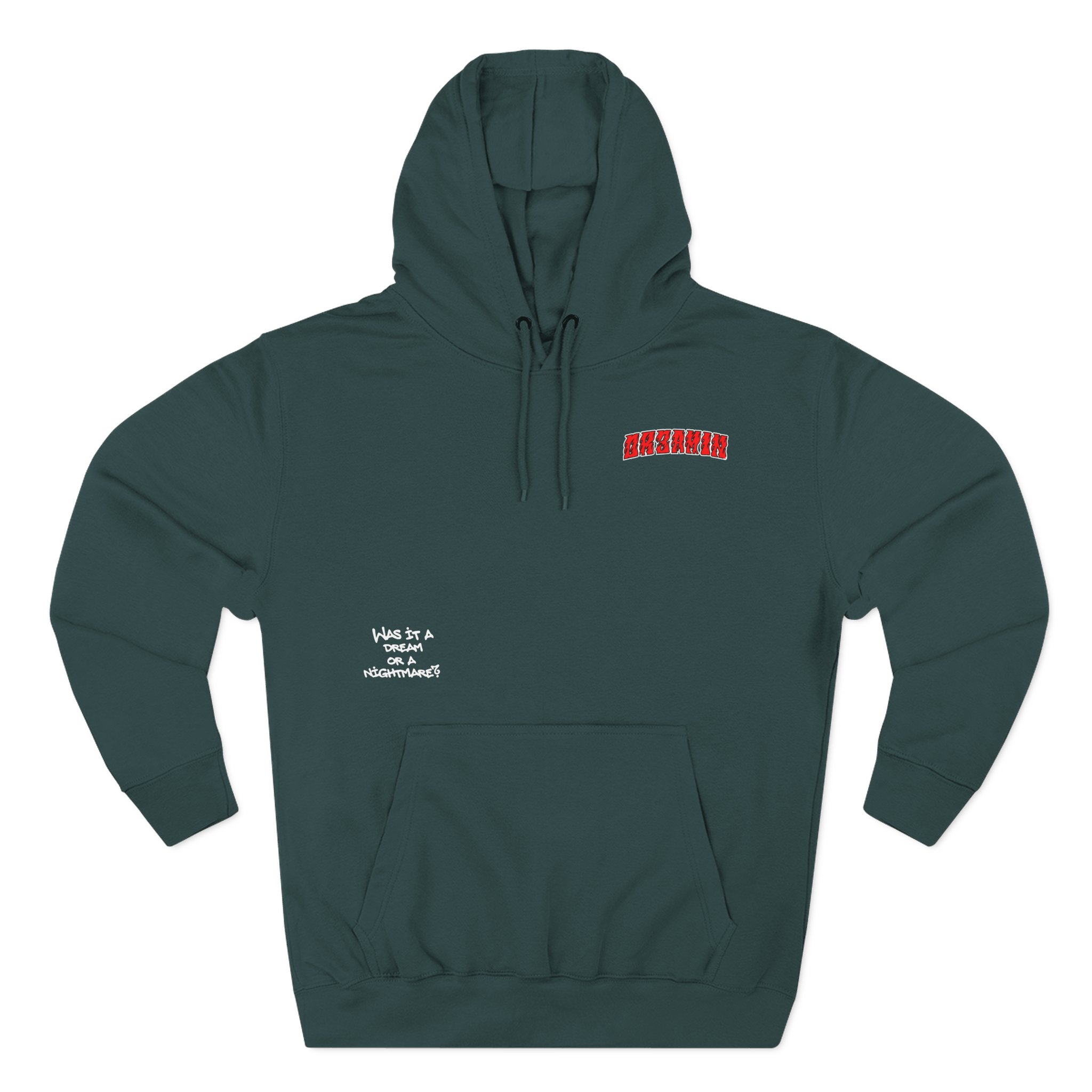 Clix Was It a Dream or a Nightmare? Three-Panel Fleece Hoodie
